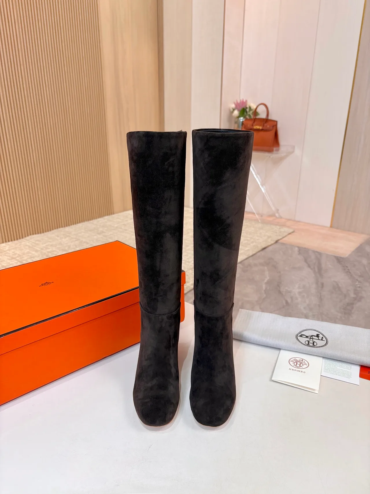 Hermes Boots in Brown · view 2