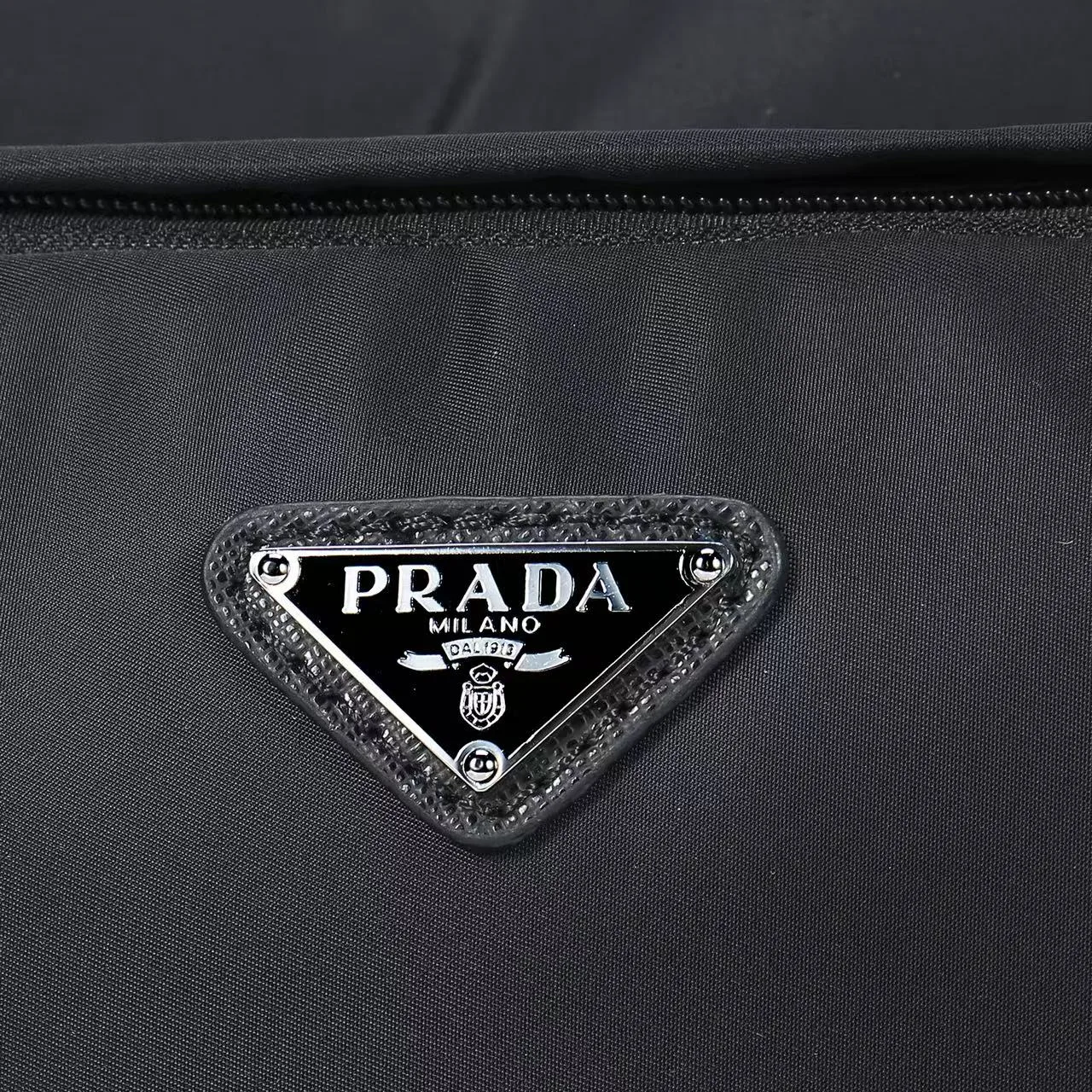 Prada Nylon Crossbody Bag in Black · view 6