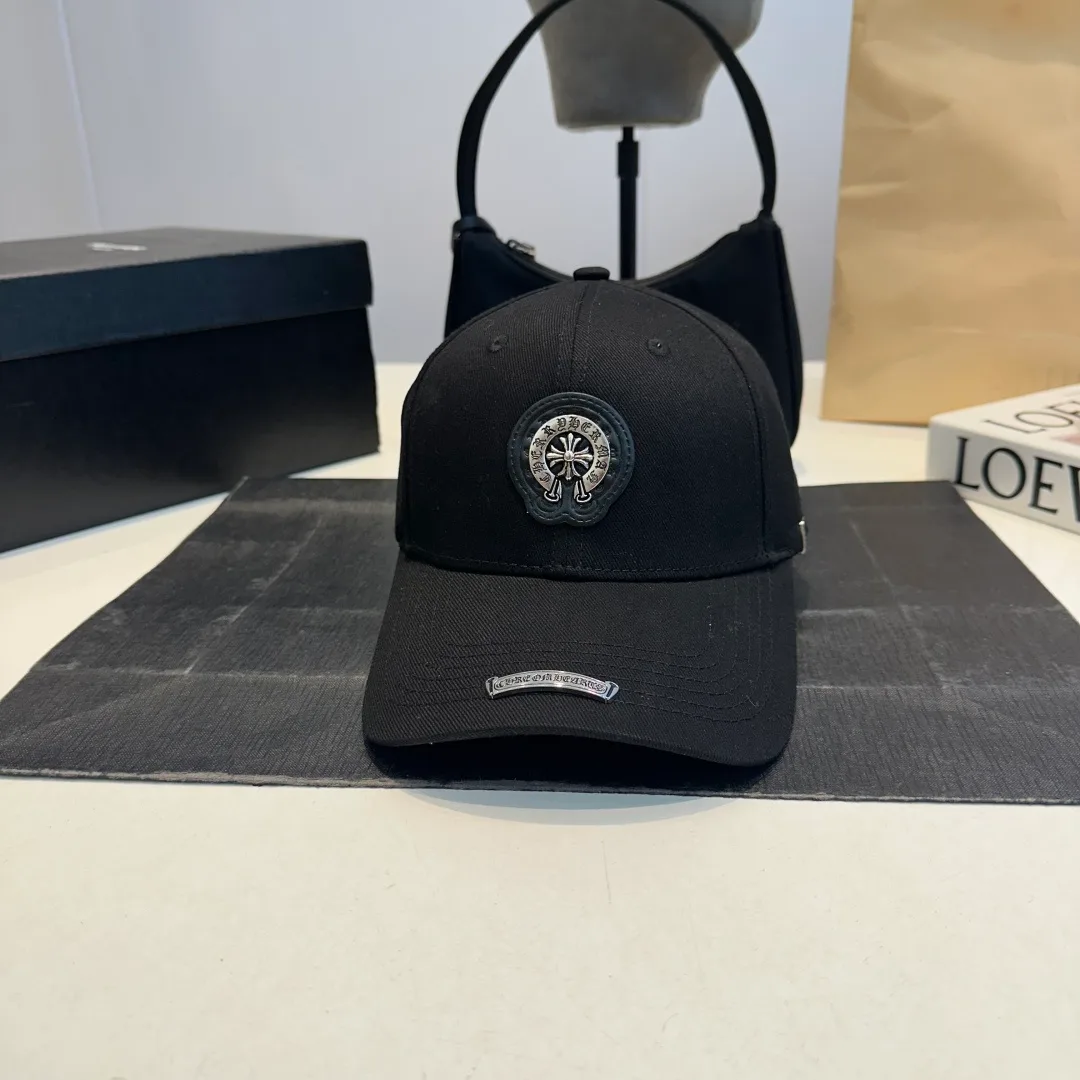 Chrome Hearts Crest Baseball Cap in Black / White / Grey / Beige / Blue / Green · view 1