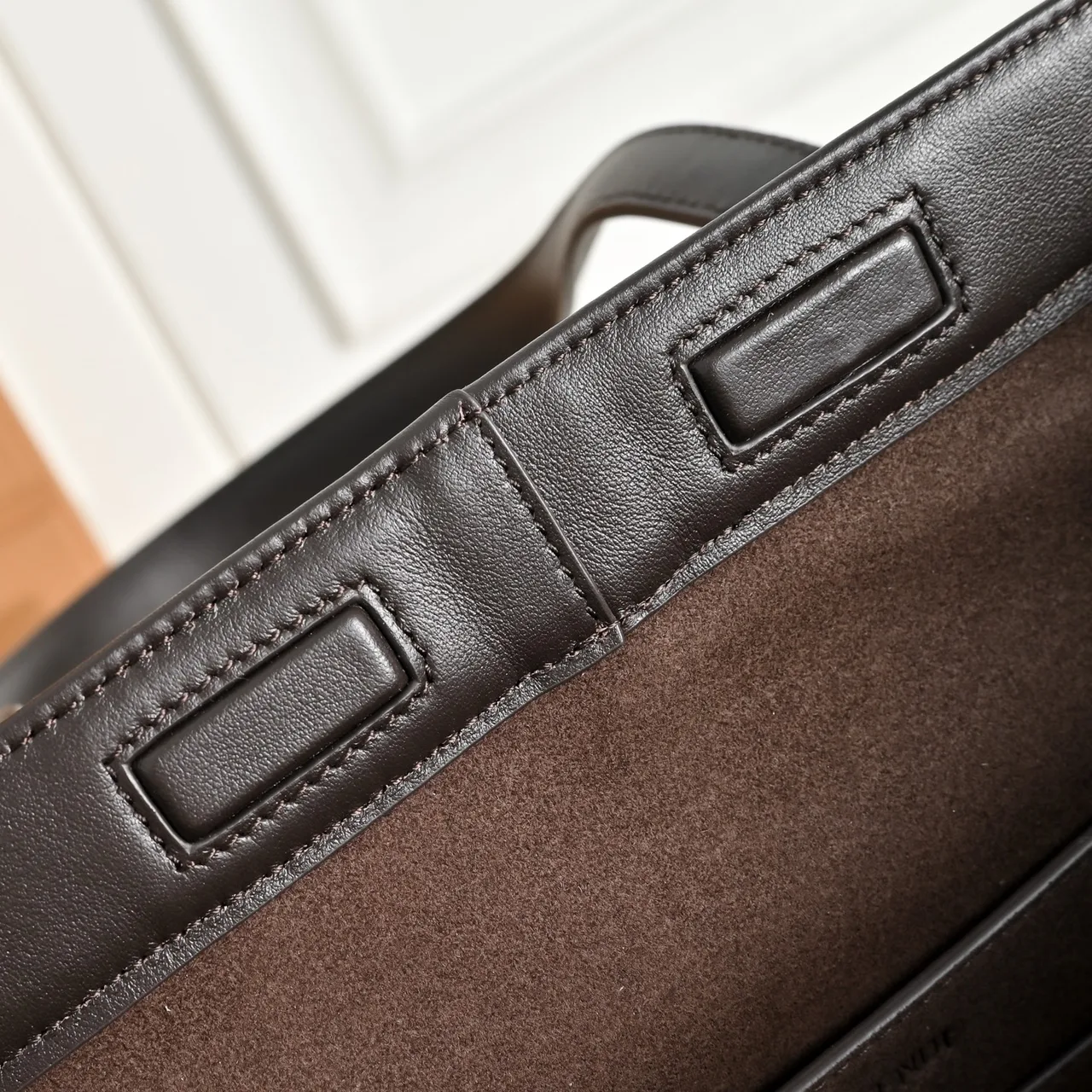 Fendi Smooth Tote in Brown · view 6