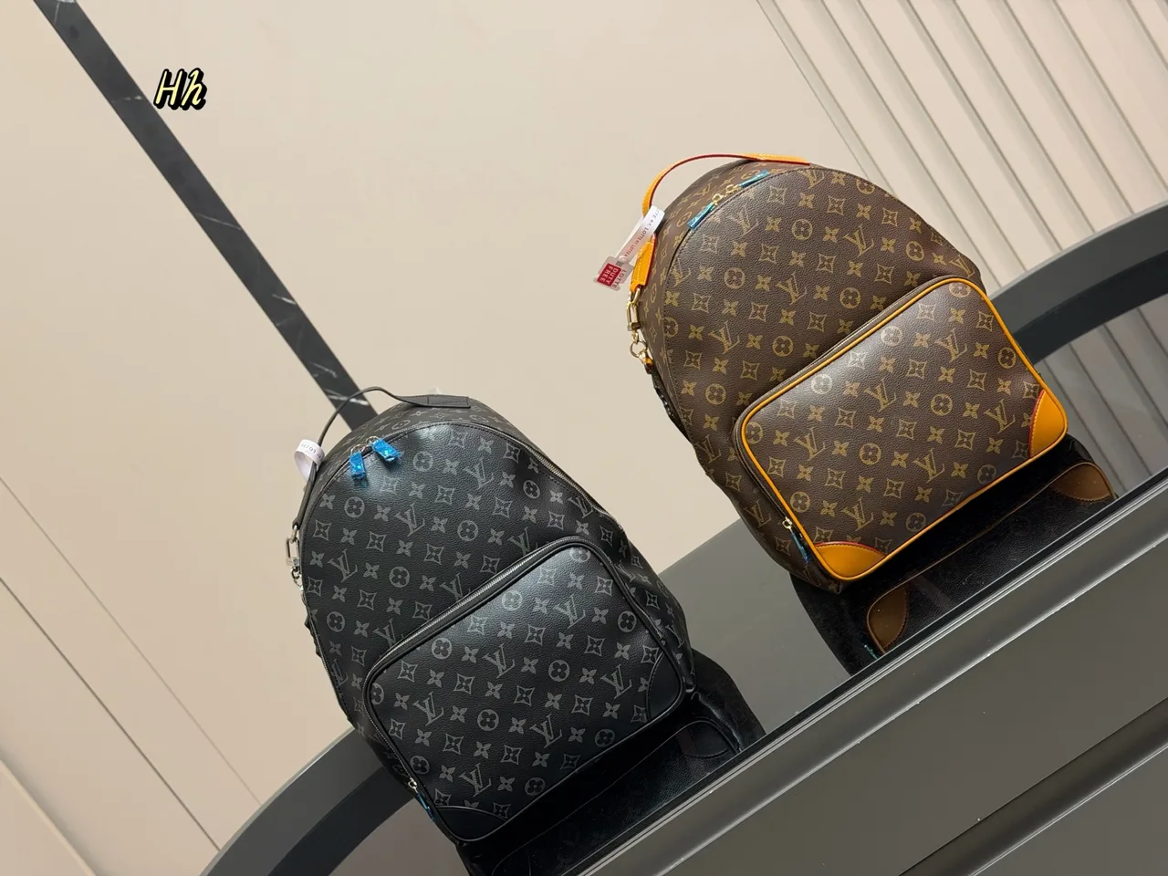 Louis Vuitton Discovery Backpack in Black / Brown · view 2