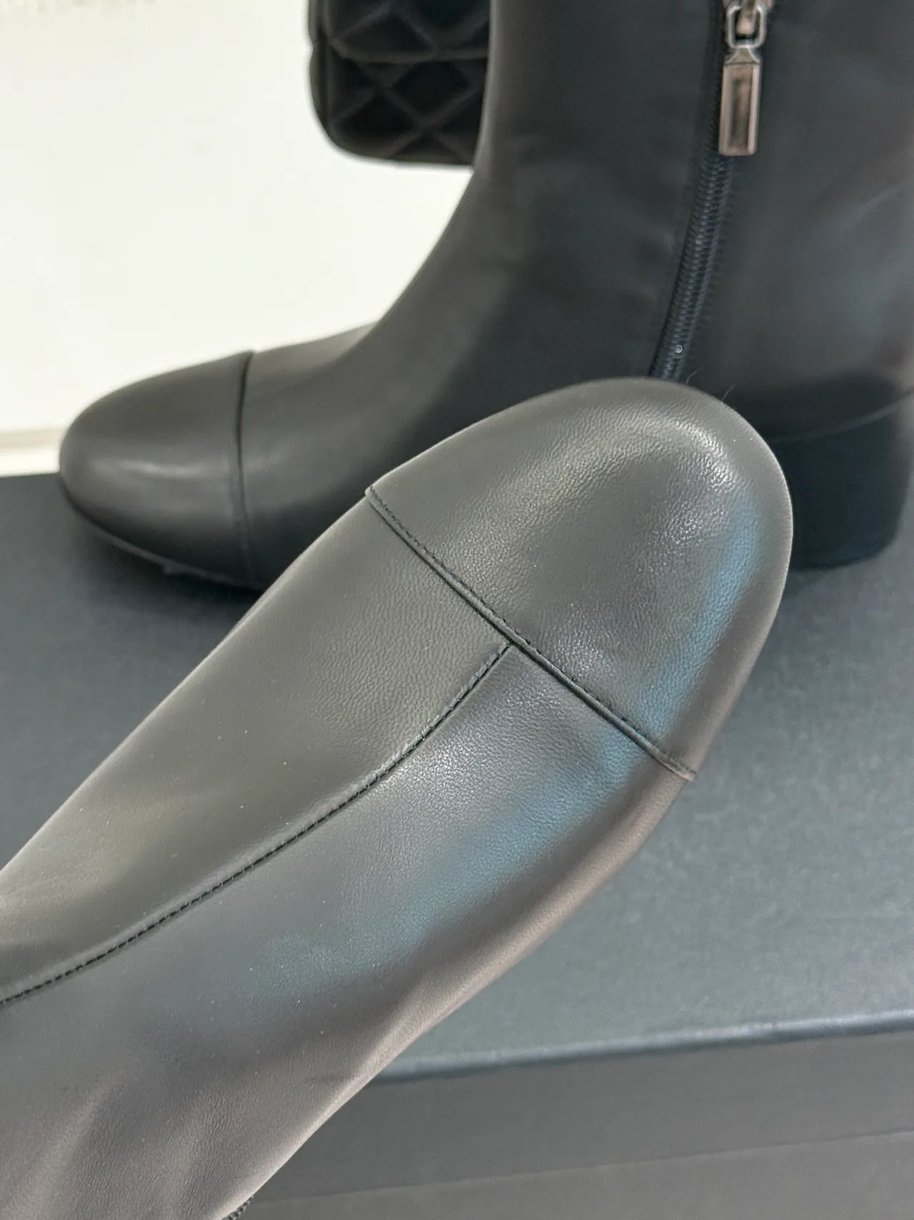 Chanel Ankle Boots in Black · view 7