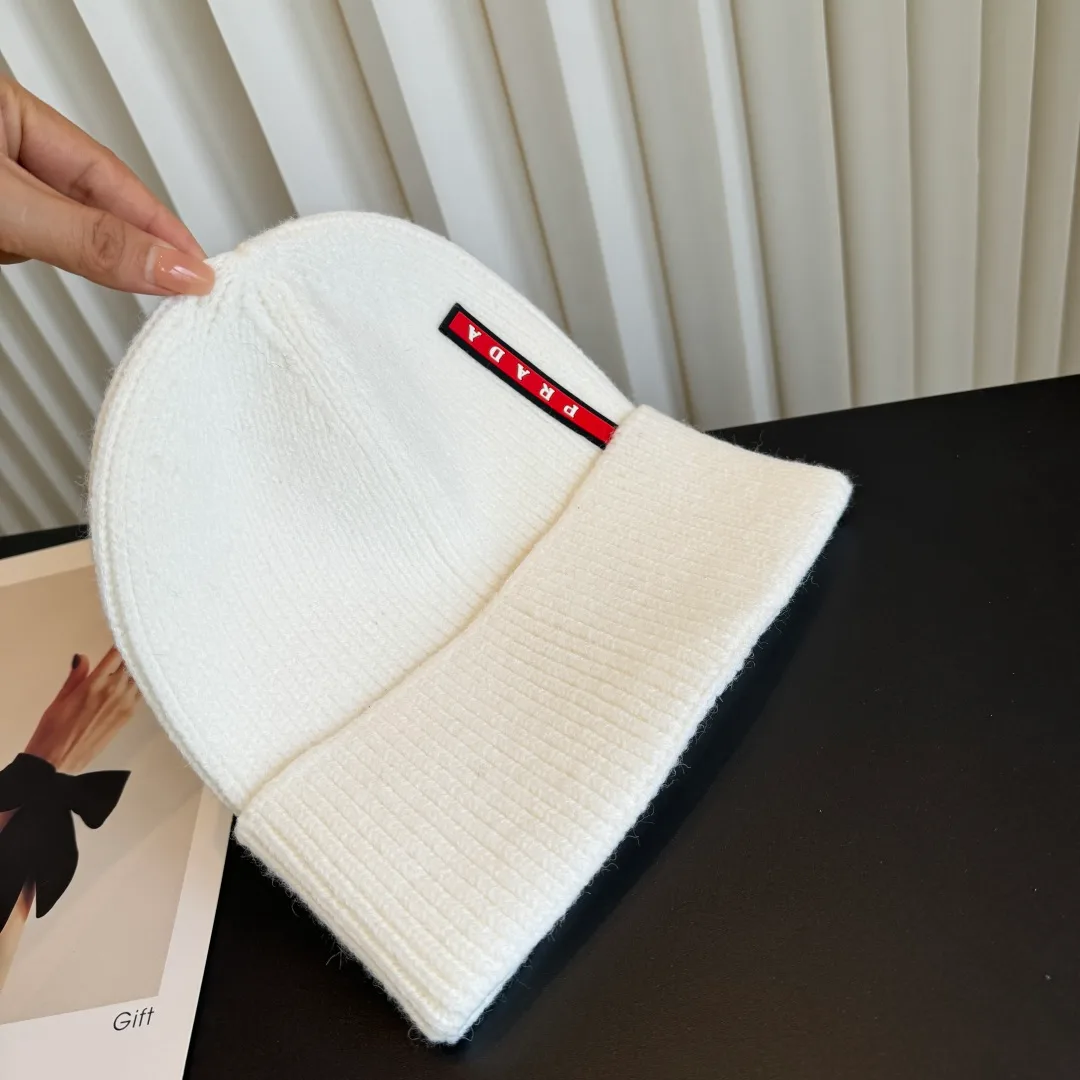 Prada Beanie in White · view 7