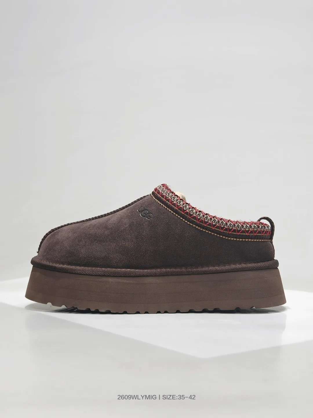 UGG Platform Slippers in Brown & Grey & Black & Beige & Pink · view 2