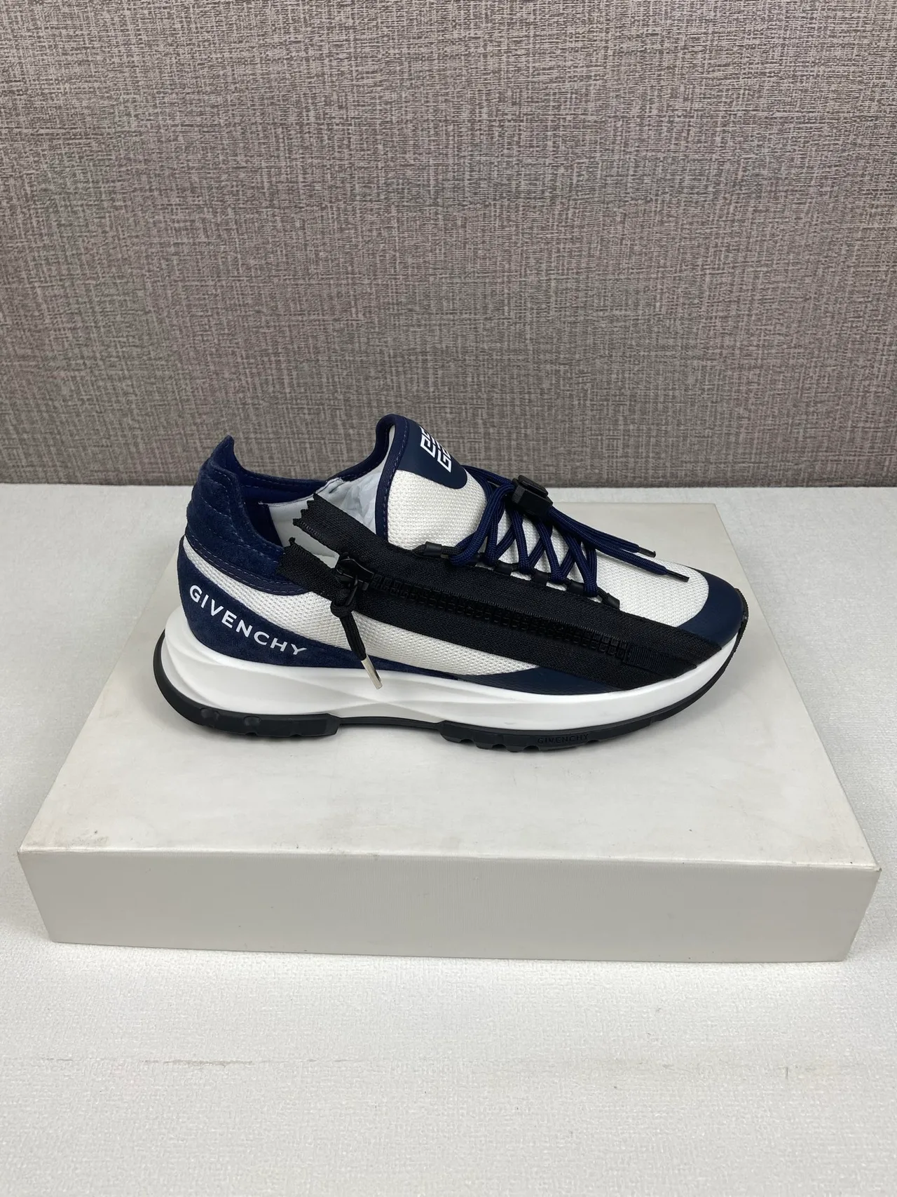 Givenchy Lace-Up Sneakers in White · view 7