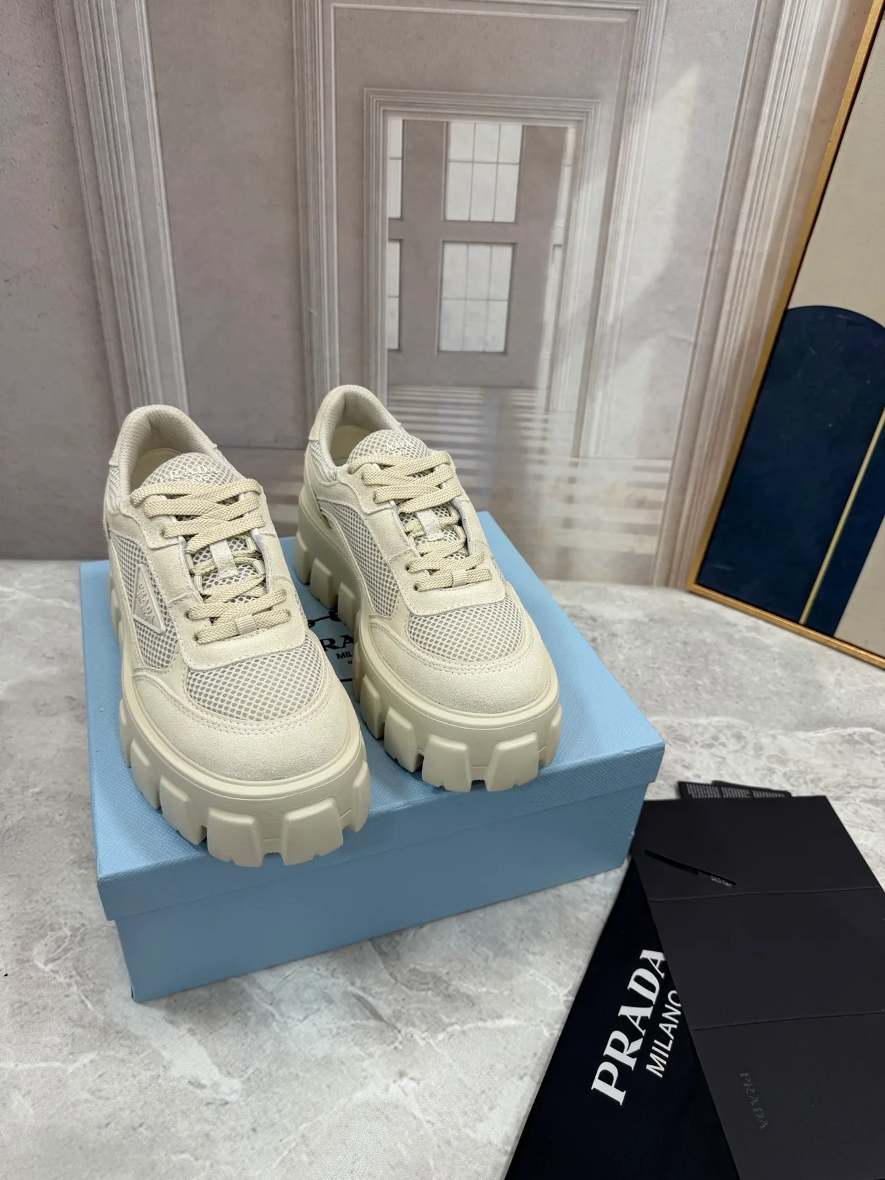 Prada Sneakers in White · view 1