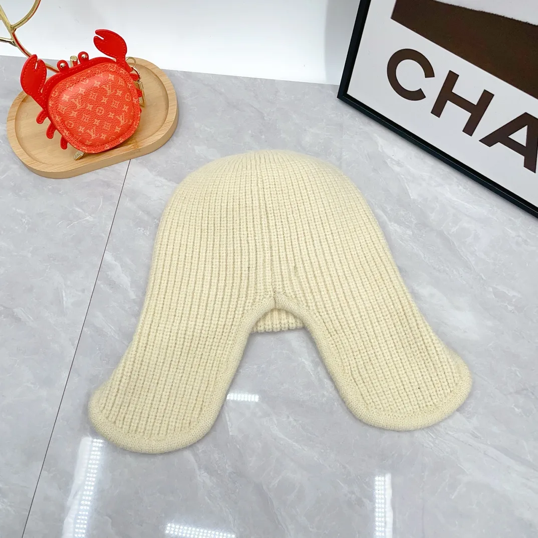 Chanel Earflap Hat in White · view 6