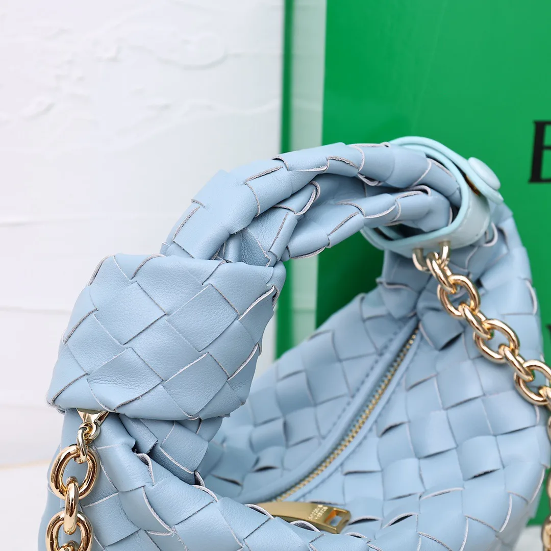 Bottega Veneta Woven Hobo Bag in Blue · view 5