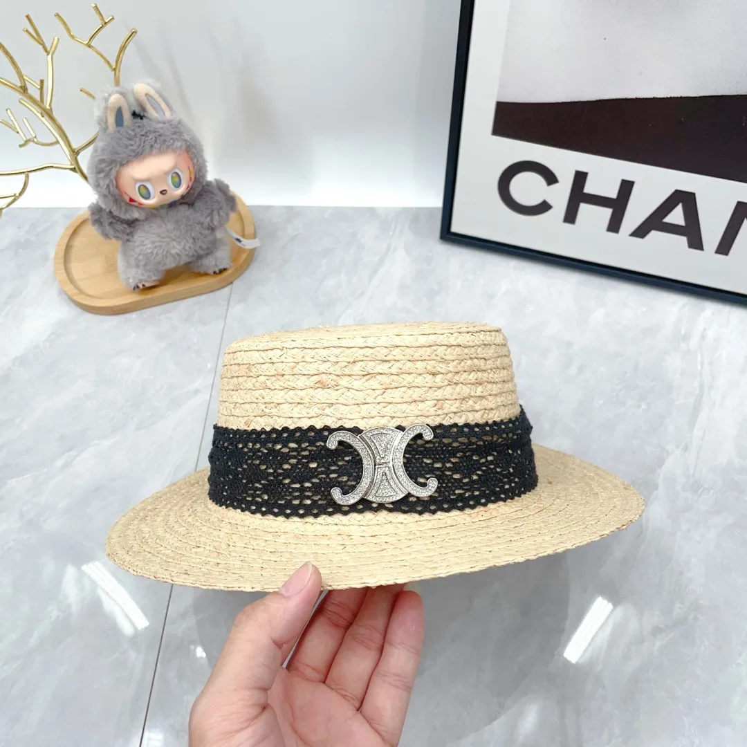 Celine Boater Hat in Beige · view 8