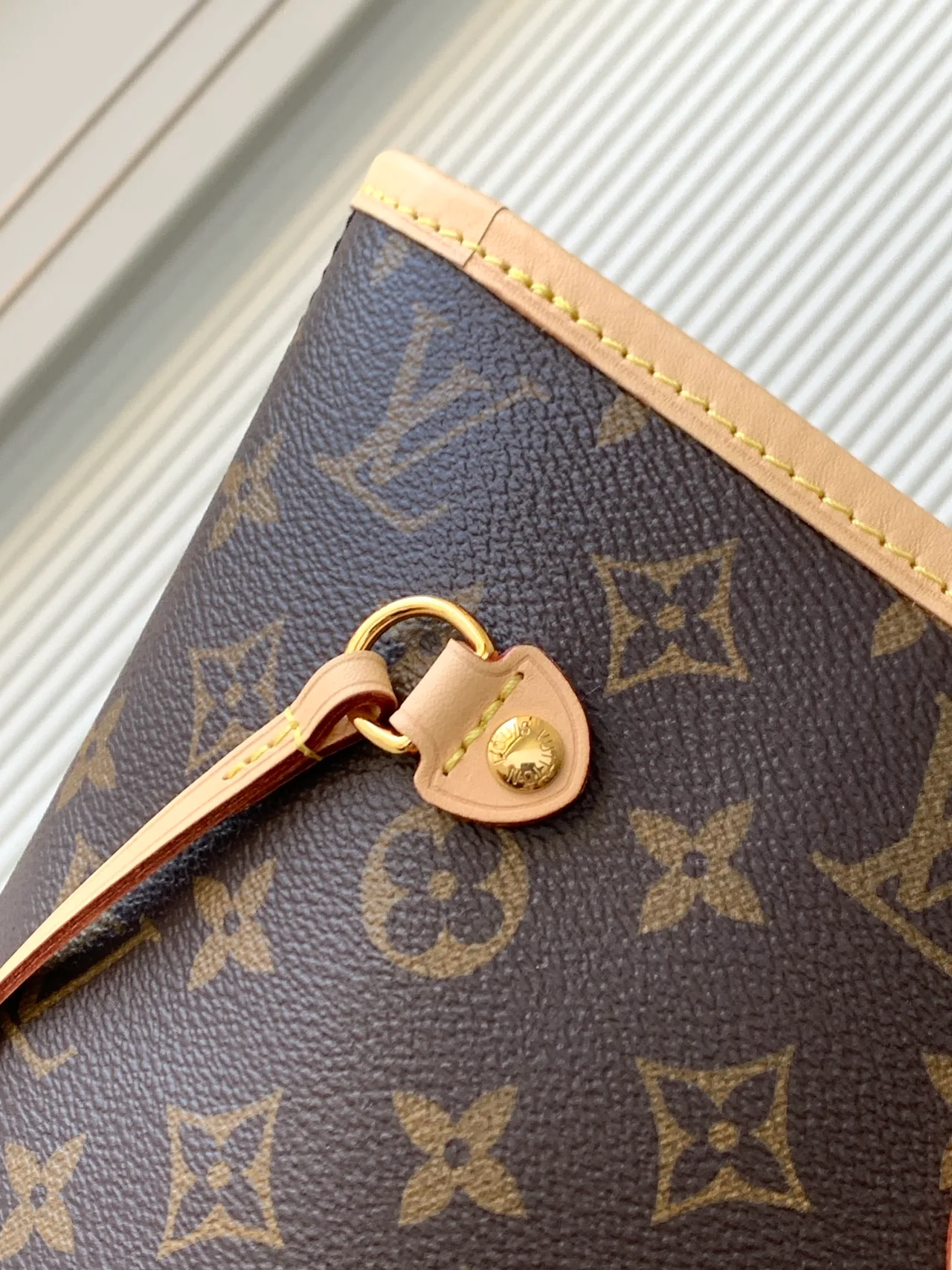 Louis Vuitton Neverfull Tote in Brown · view 7