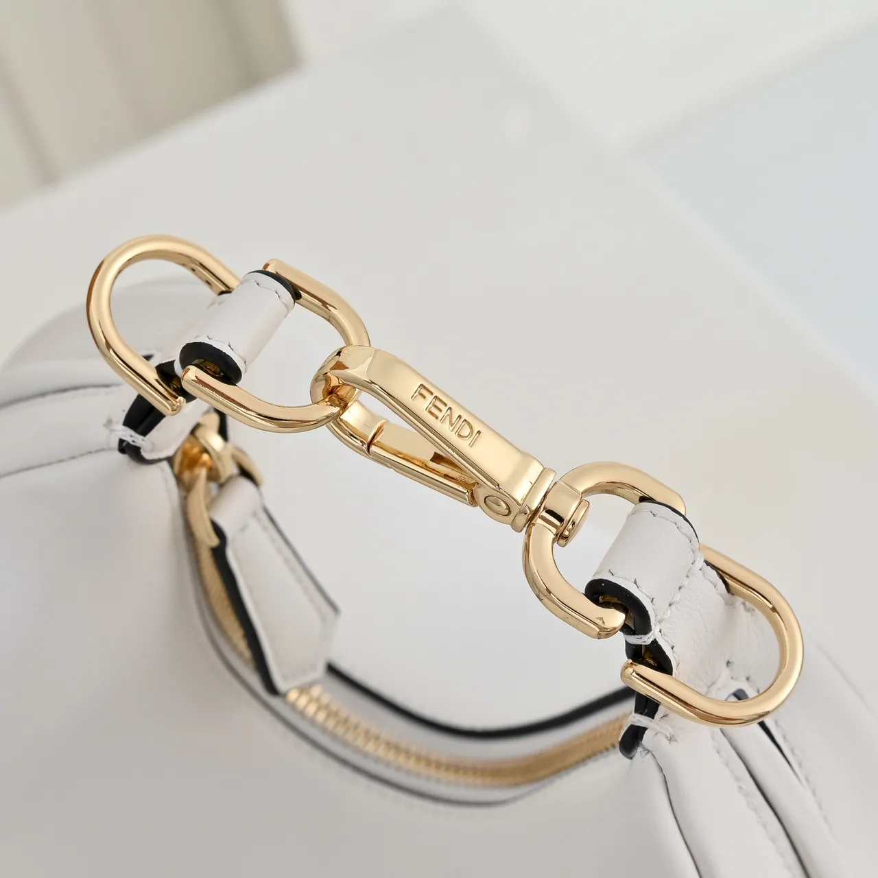 Fendi Hobo Bag in White · view 4