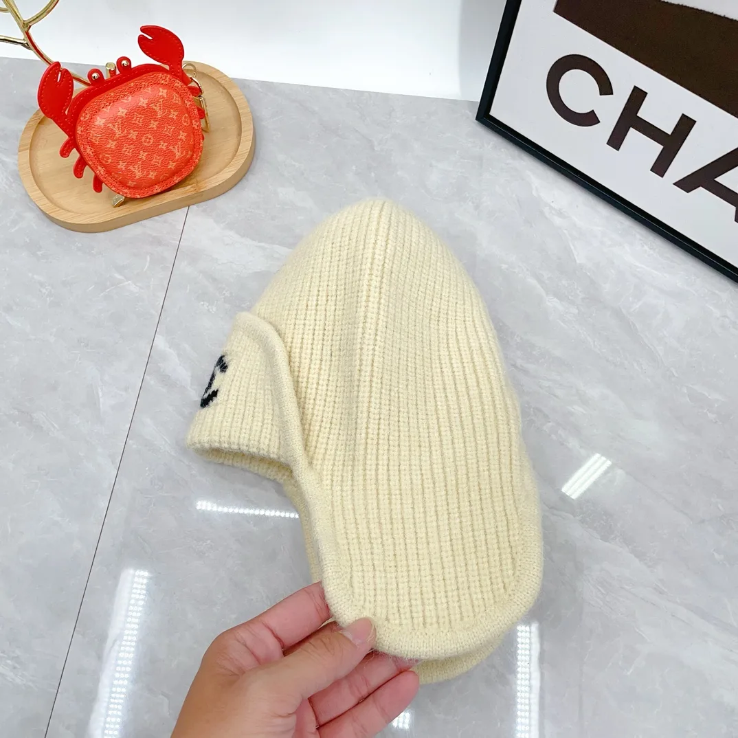 Chanel Earflap Hat in White · view 7
