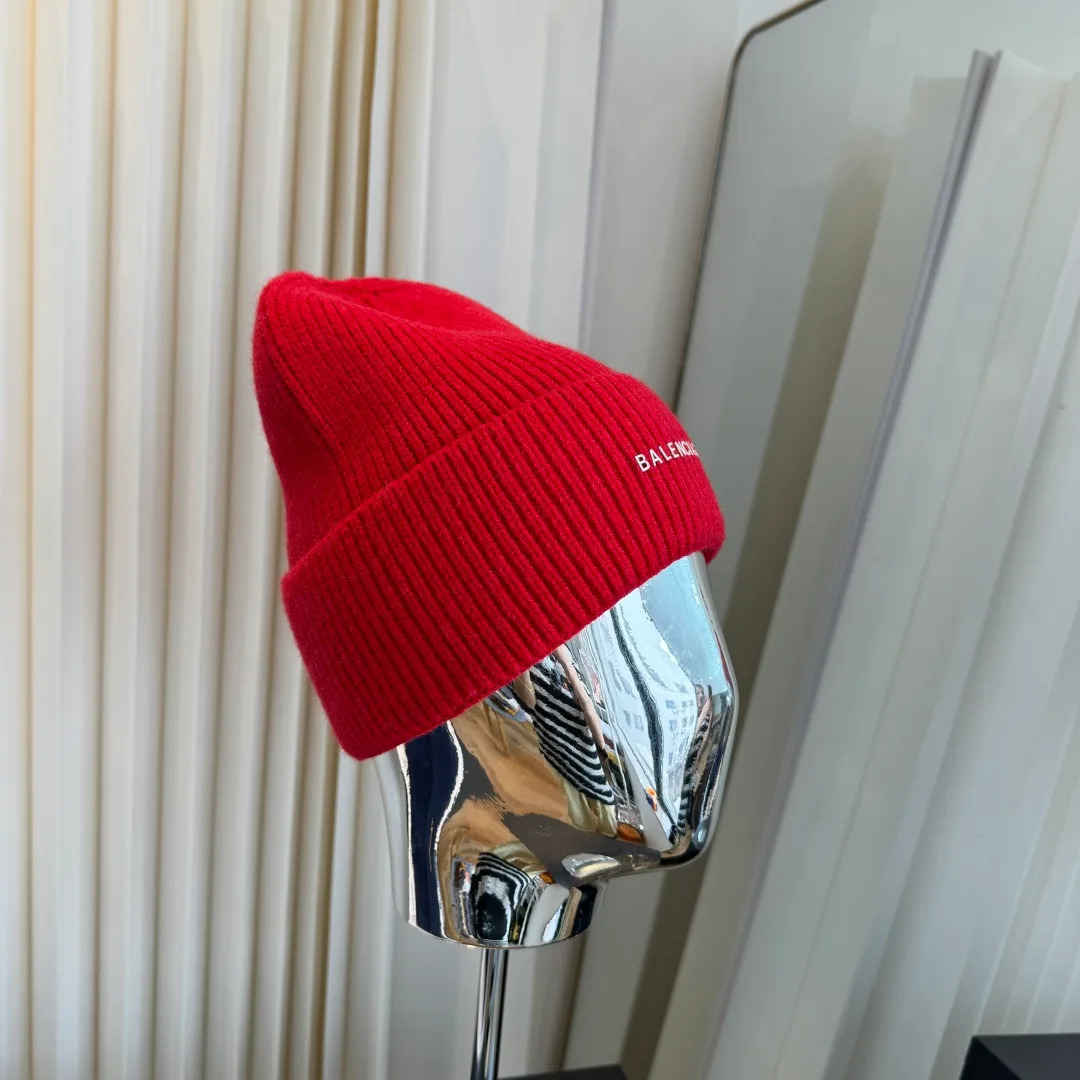 Balenciaga Beanie in Red · view 2