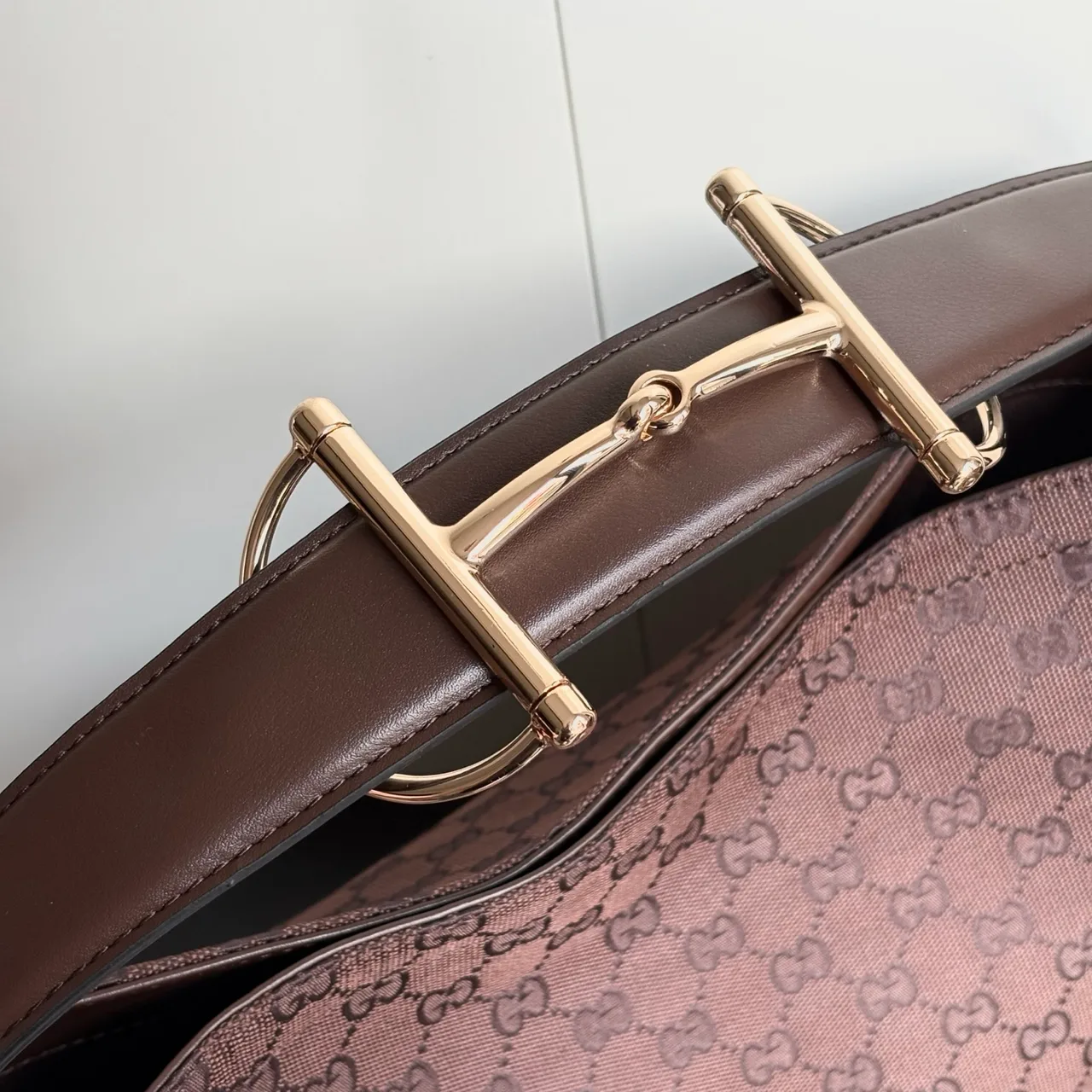 Gucci GG Shoulder Bag in Brown · view 6
