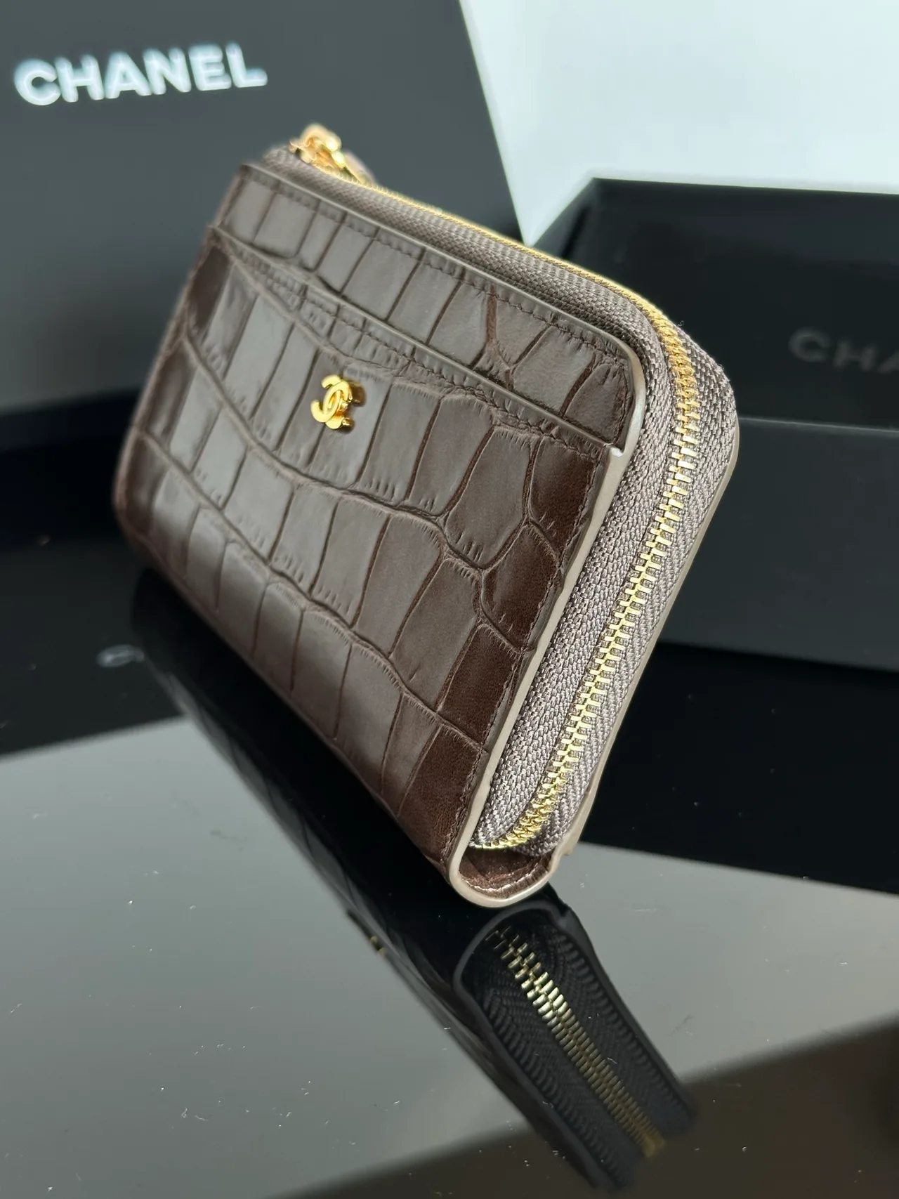 Chanel Wallet in Brown · view 5
