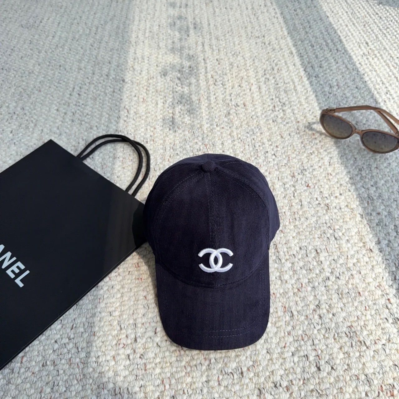 Chanel Baseball Cap in Blue · view 1