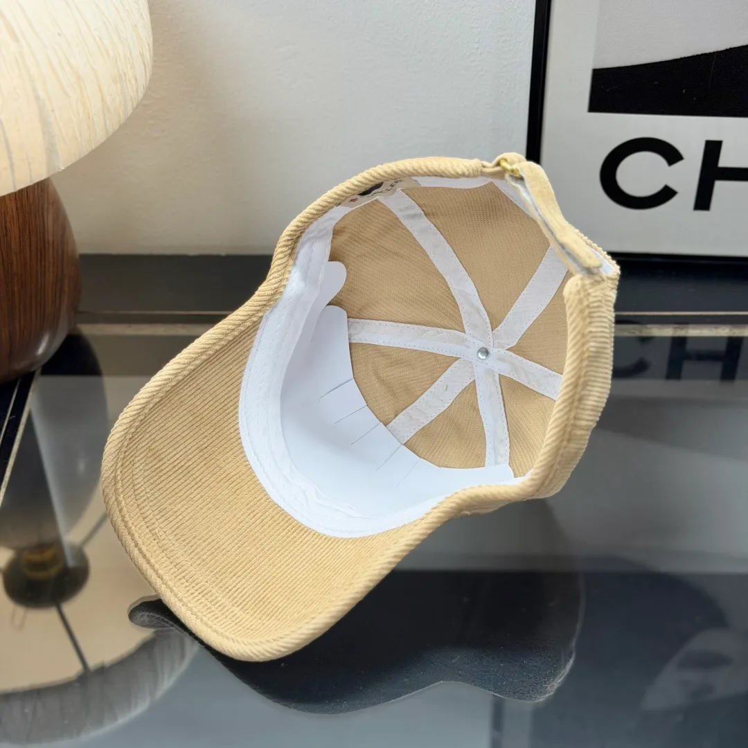 Moncler Baseball Cap in Beige · view 7