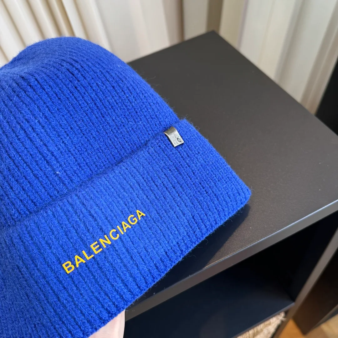 Balenciaga Beanie in Blue · view 5
