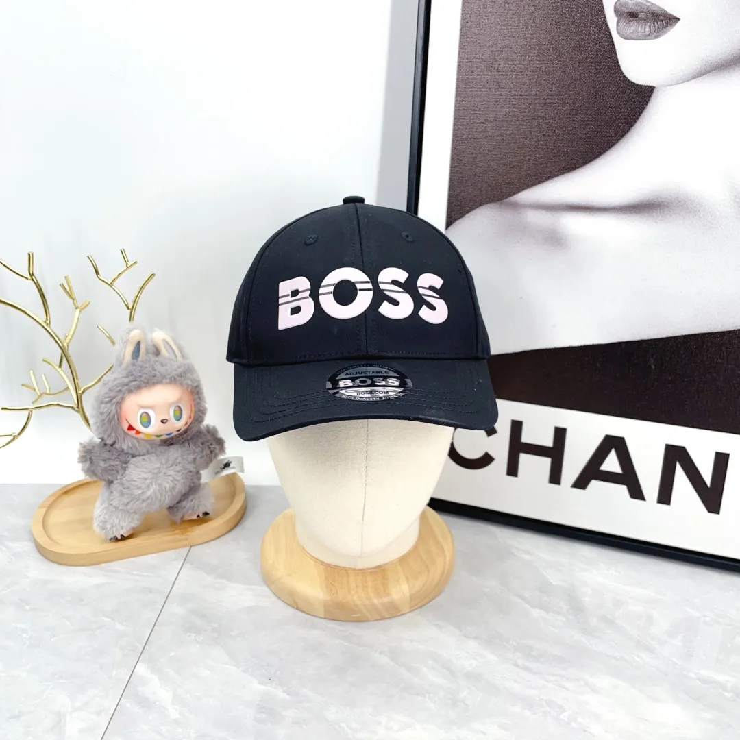 Boss Baseball Cap in Black · view 2