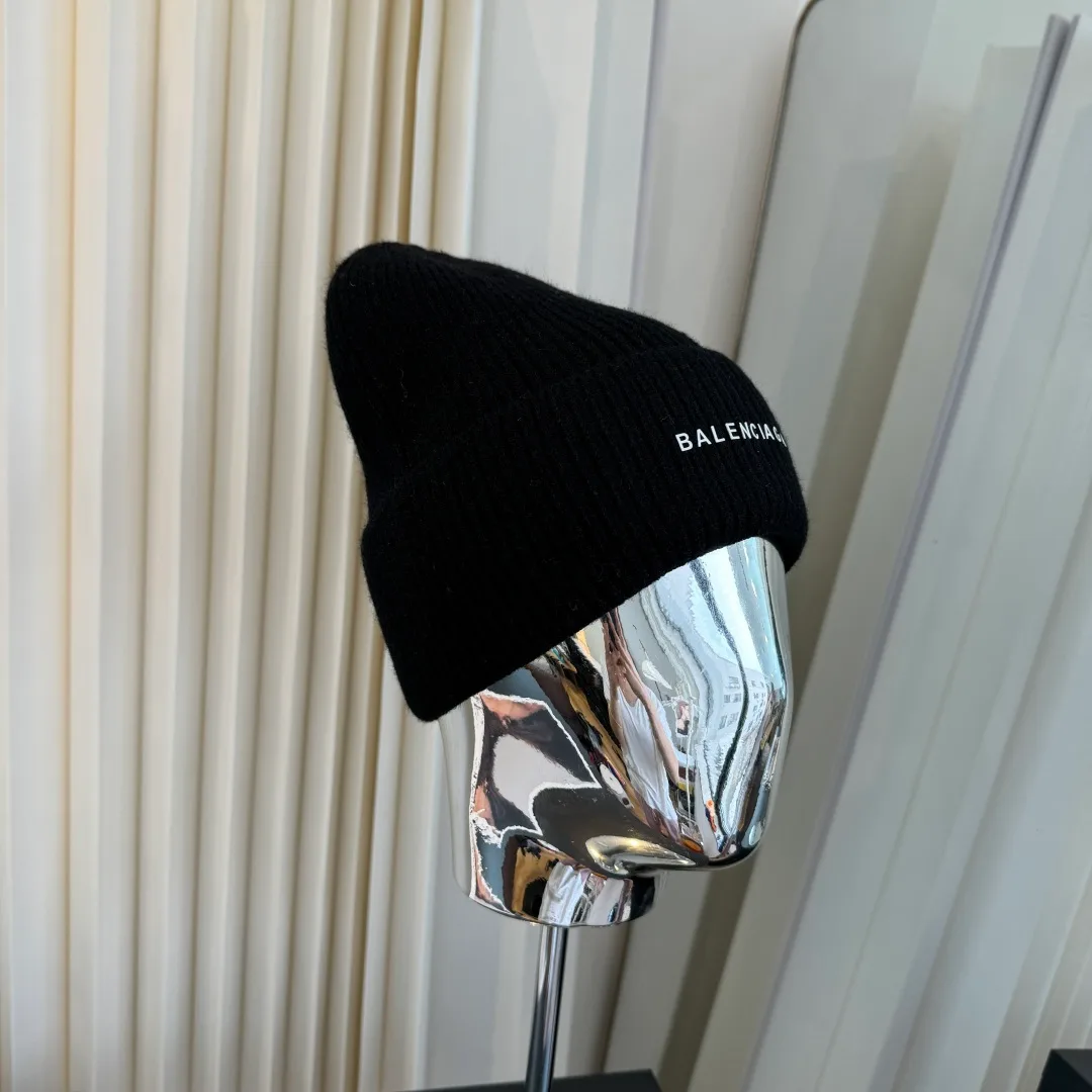Balenciaga Beanie in Black · view 2