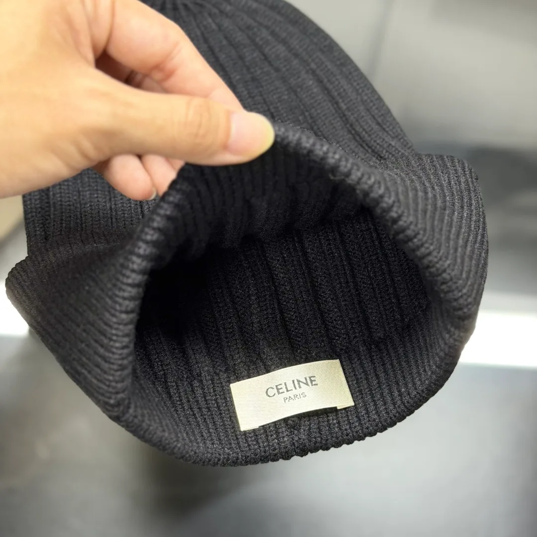 Celine Beanie in Black · view 7