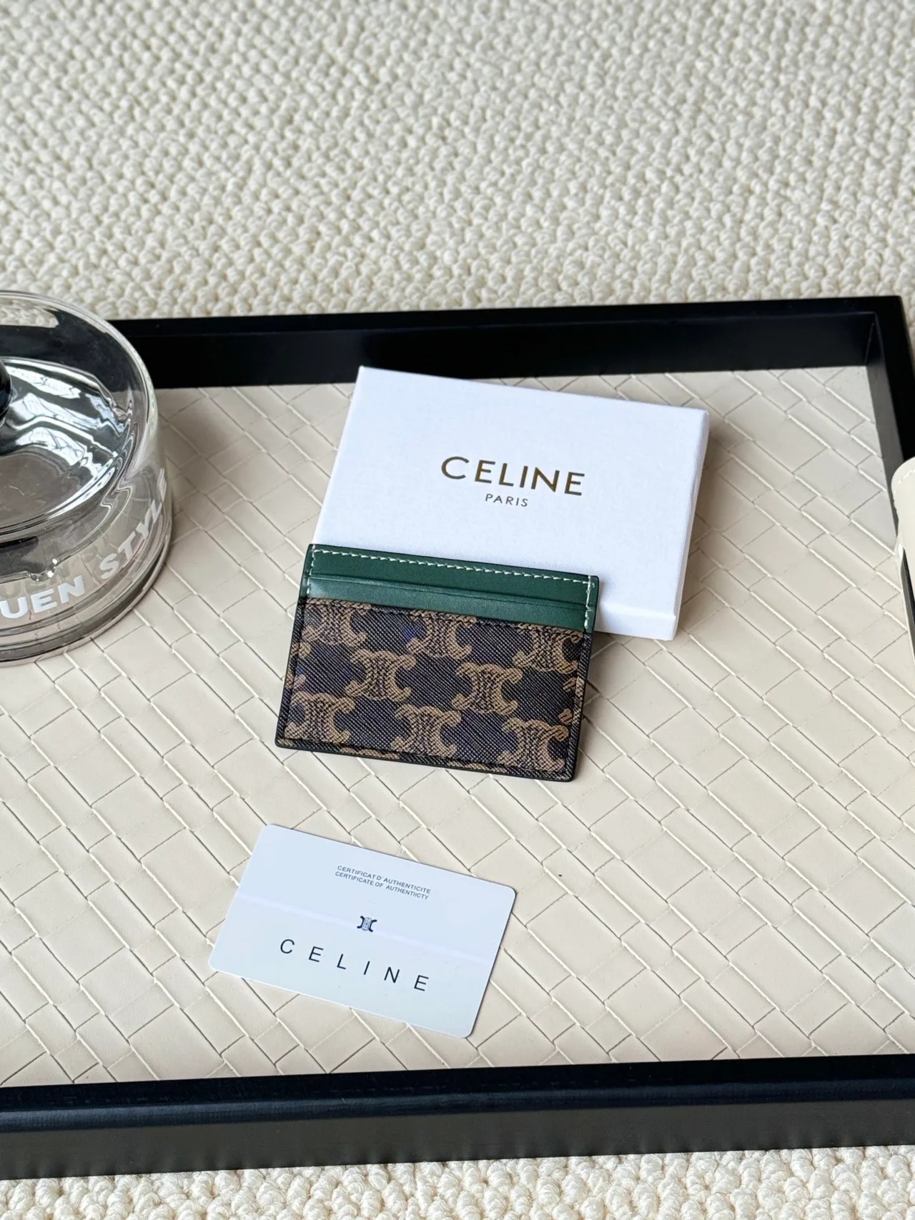 Celine Cardholder in Brown · view 2