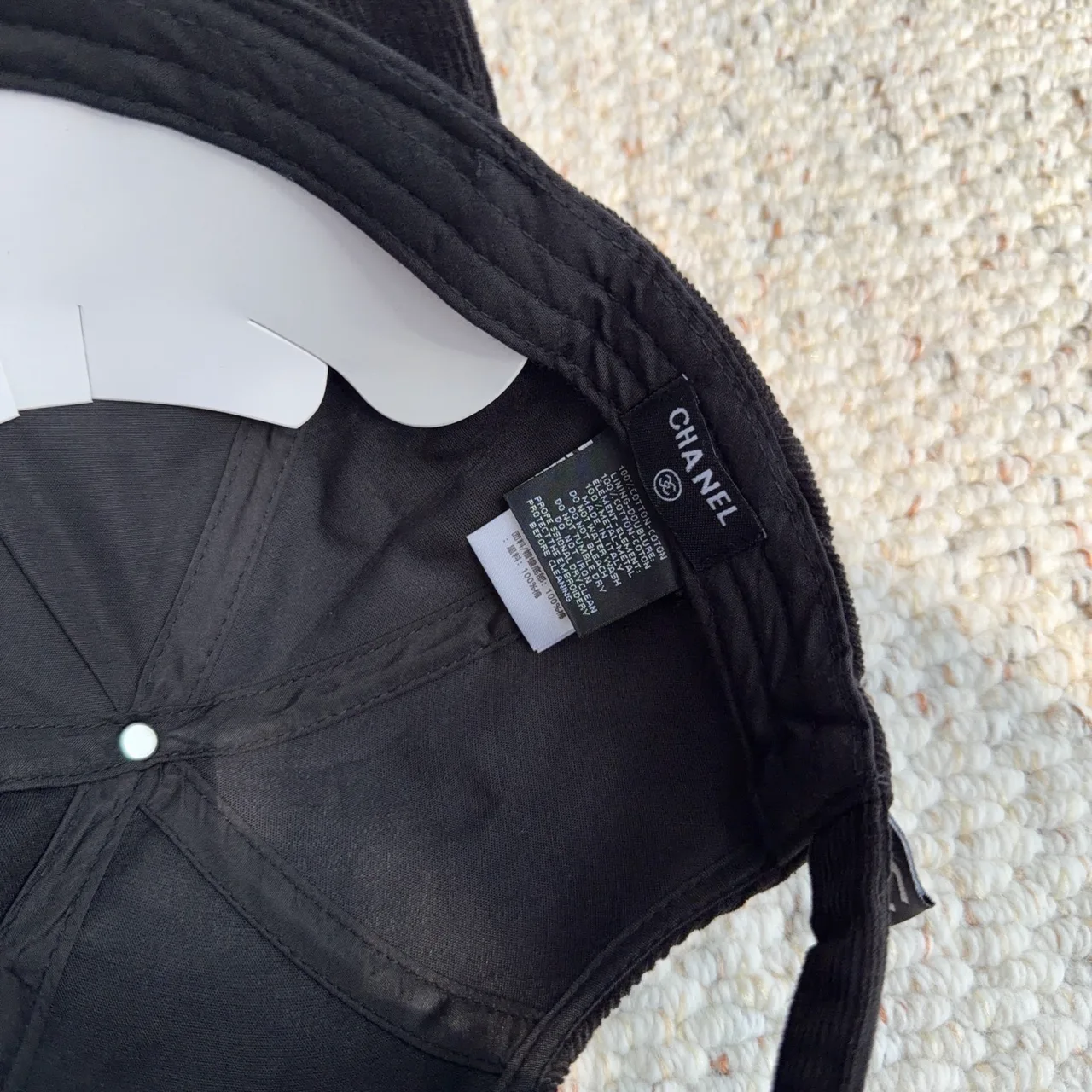 Chanel Baseball Cap in Black · view 8