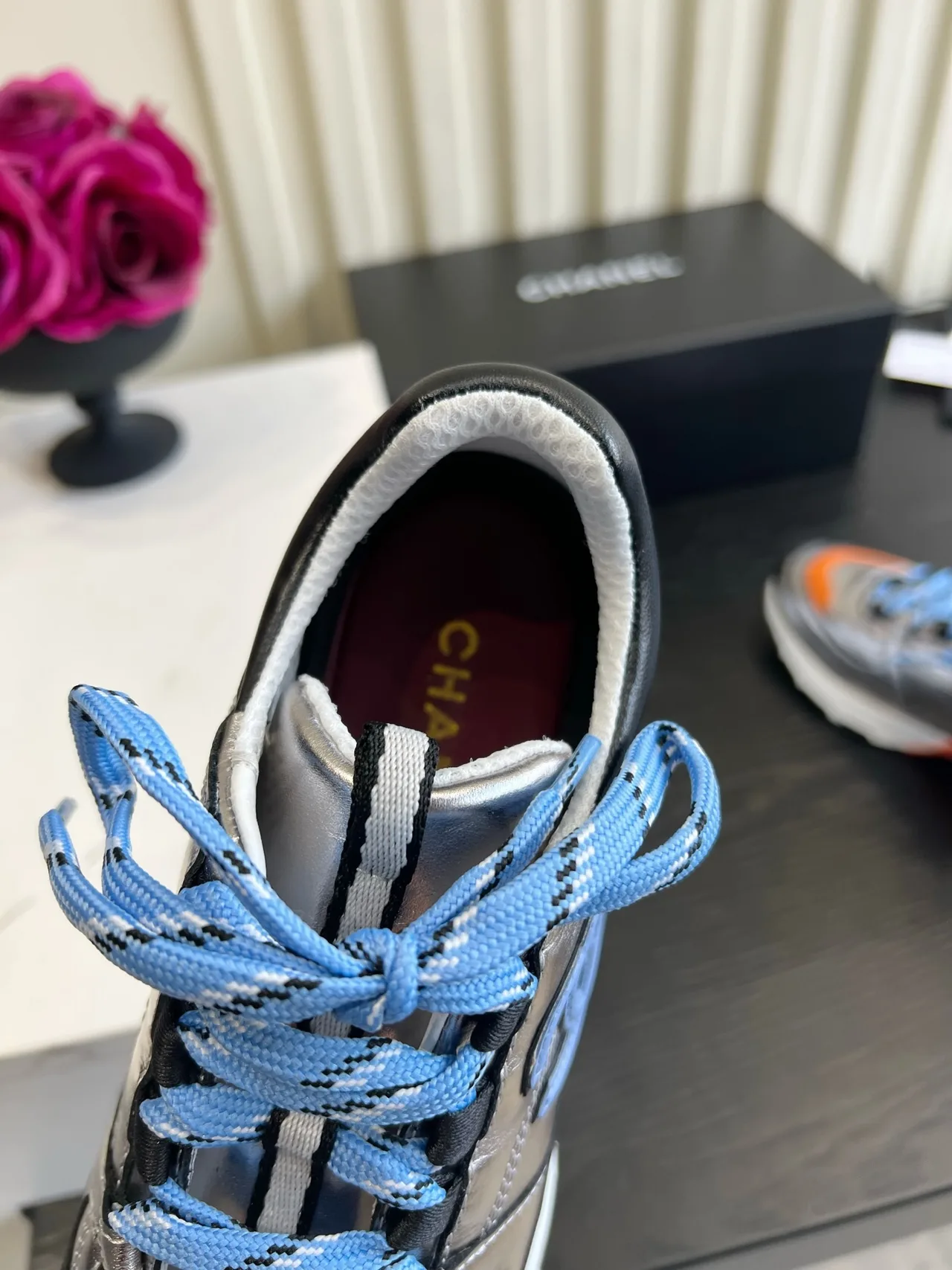 Chanel Sneakers in Silver · view 8