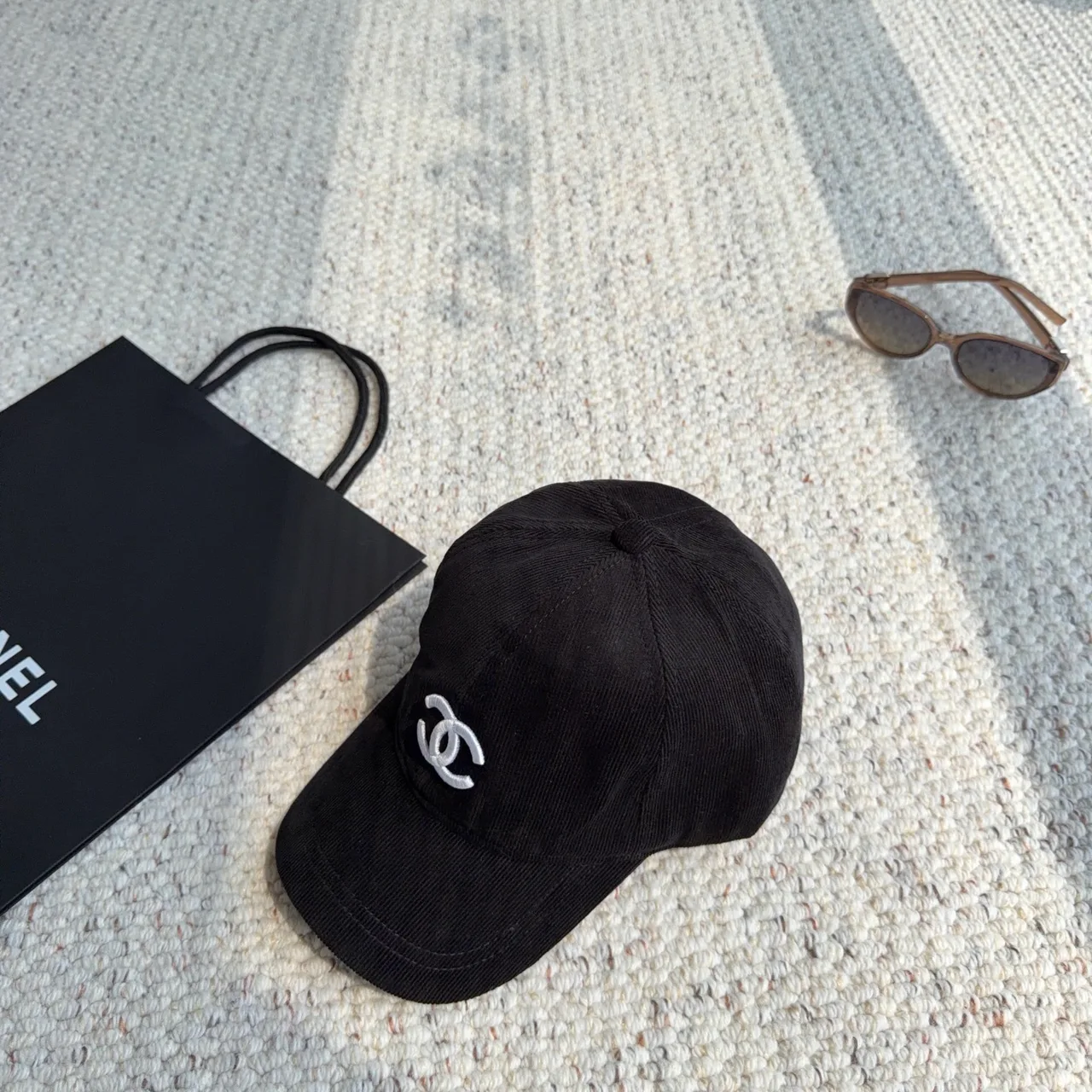 Chanel Baseball Cap in Black · view 2