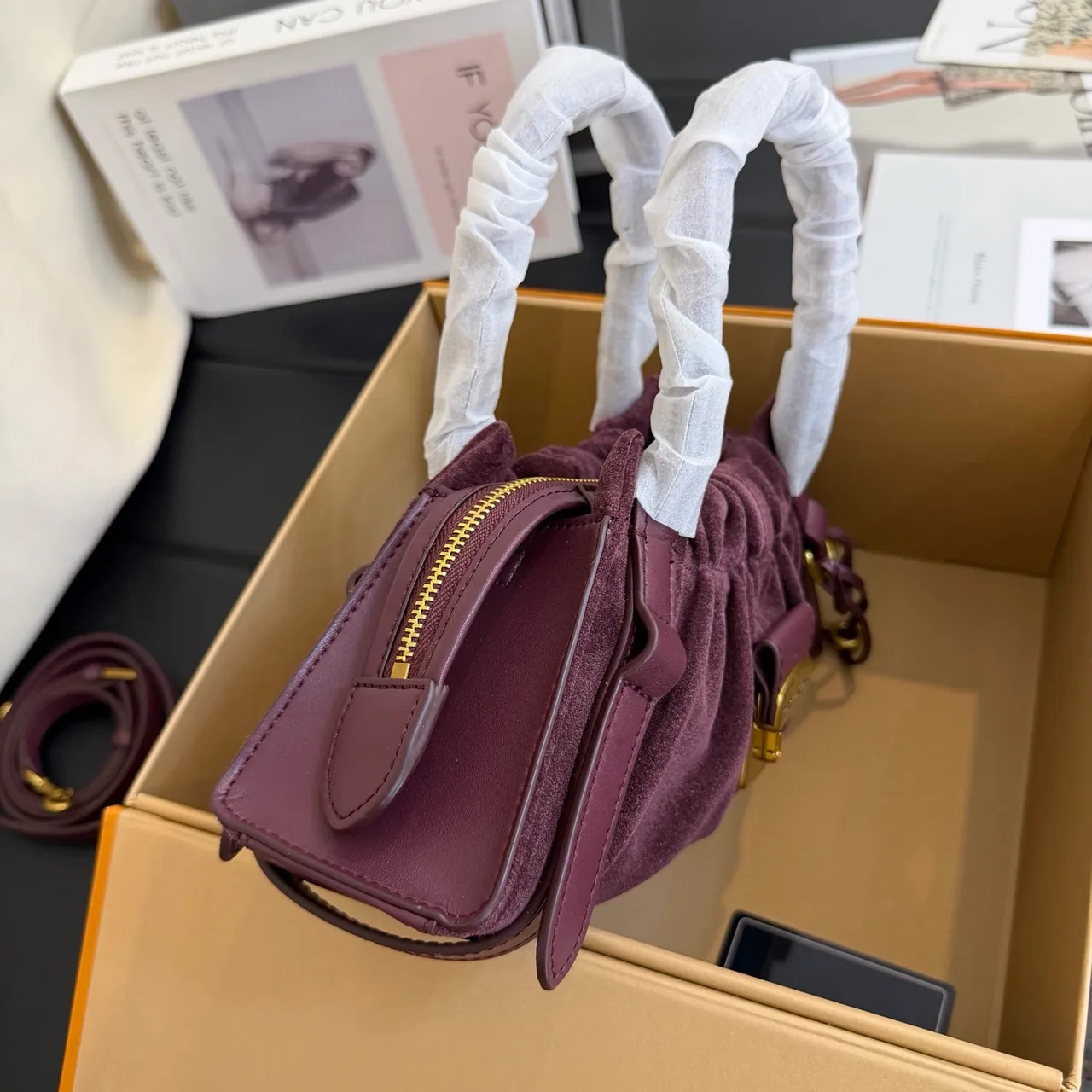Marc Jacobs Cowhide Hobo Bag in Purple · view 6