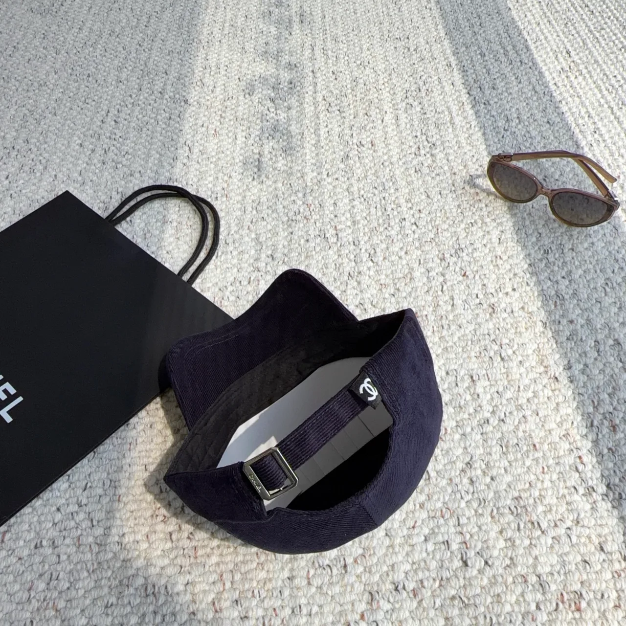 Chanel Baseball Cap in Blue · view 5