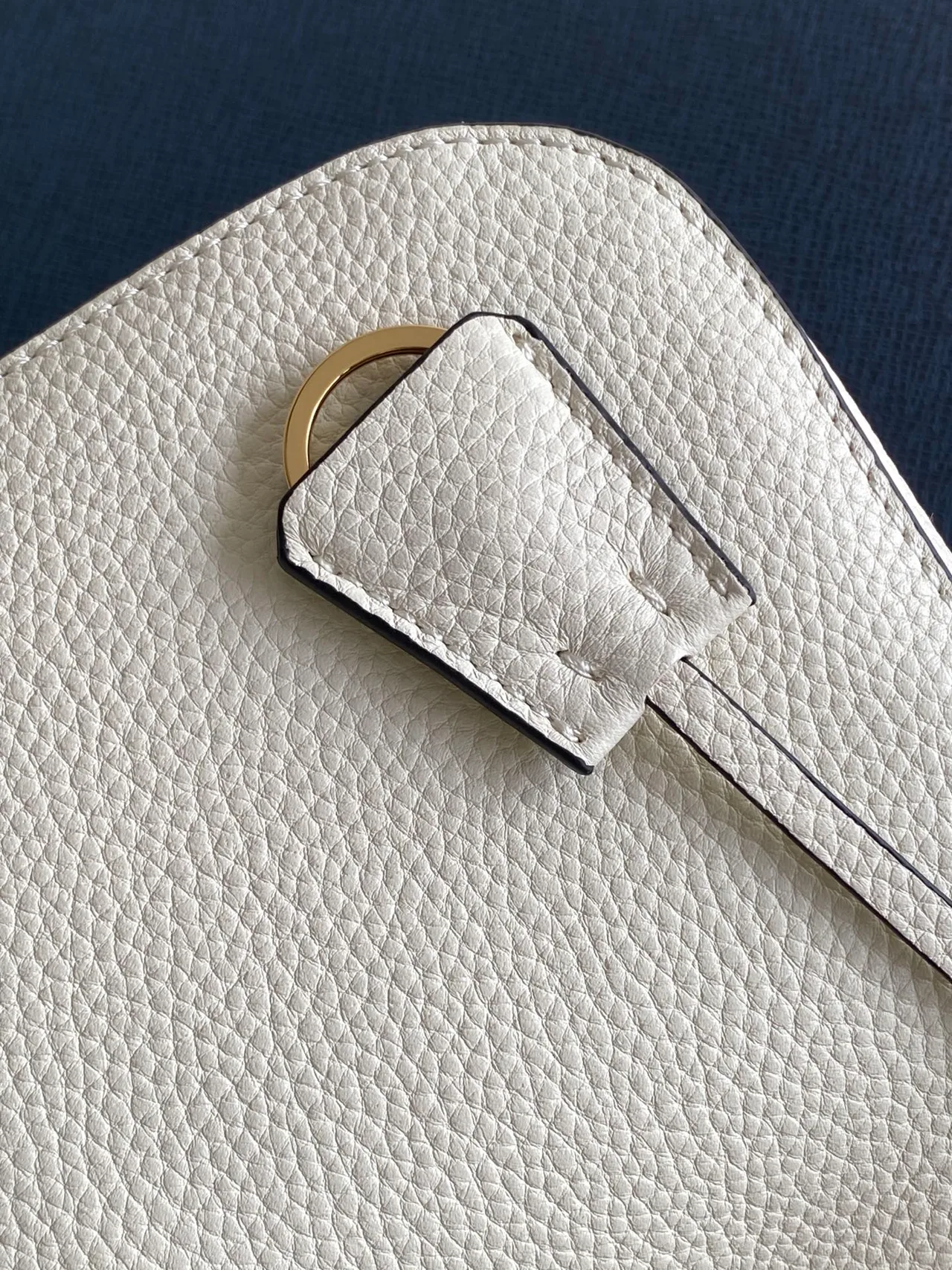 Prada Calfskin Smooth Hobo Bag in White · view 7