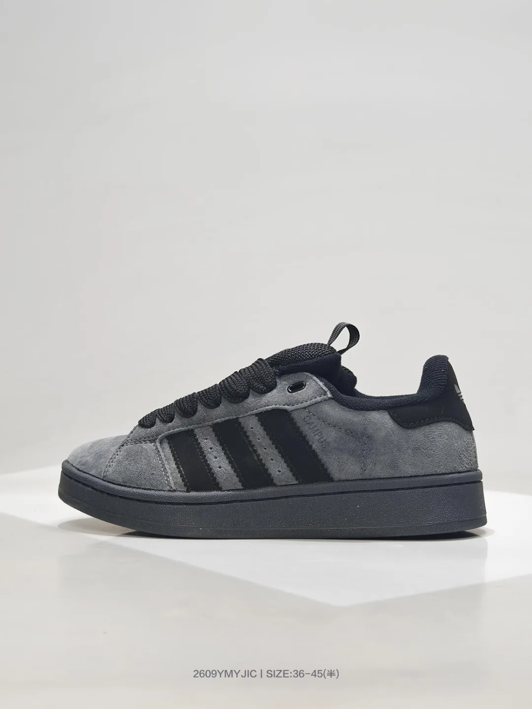 Adidas Campus sneakers in White & Grey & Cream & Black & Pink · view 2