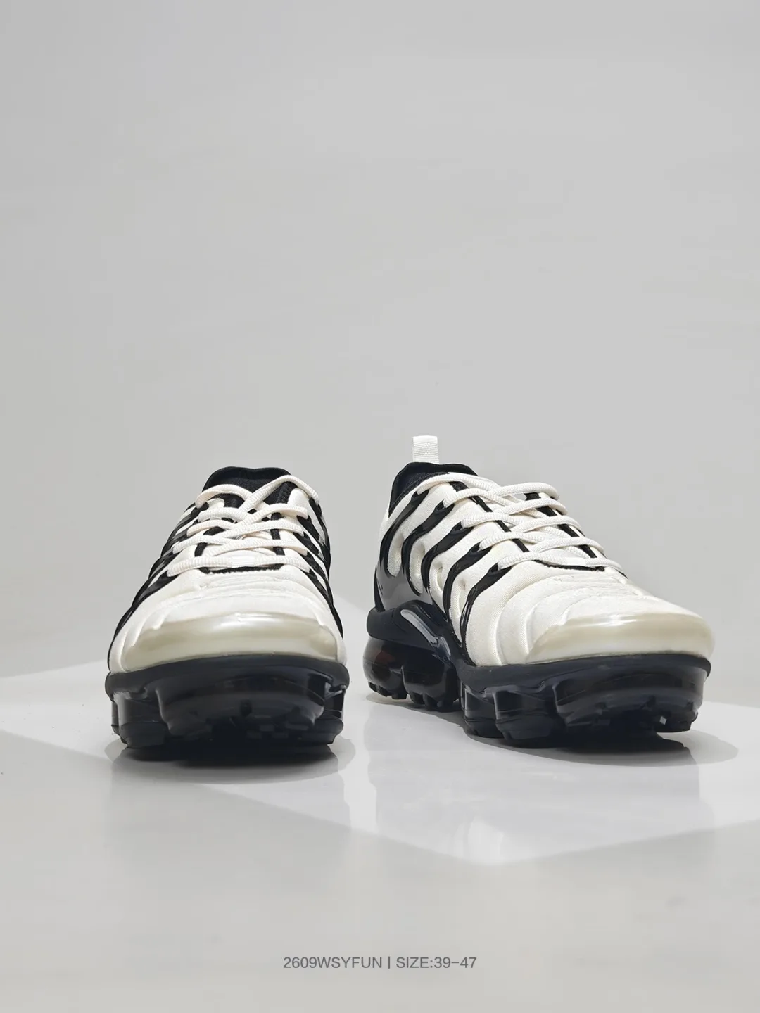 Cage-Overlay Air-Sole Sneakers in White · view 3
