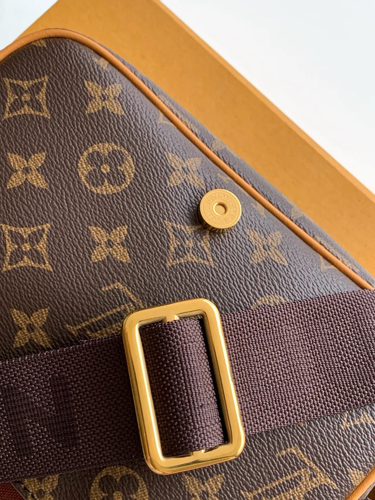 Louis Vuitton Smooth Crossbody Bag in Brown · view 6