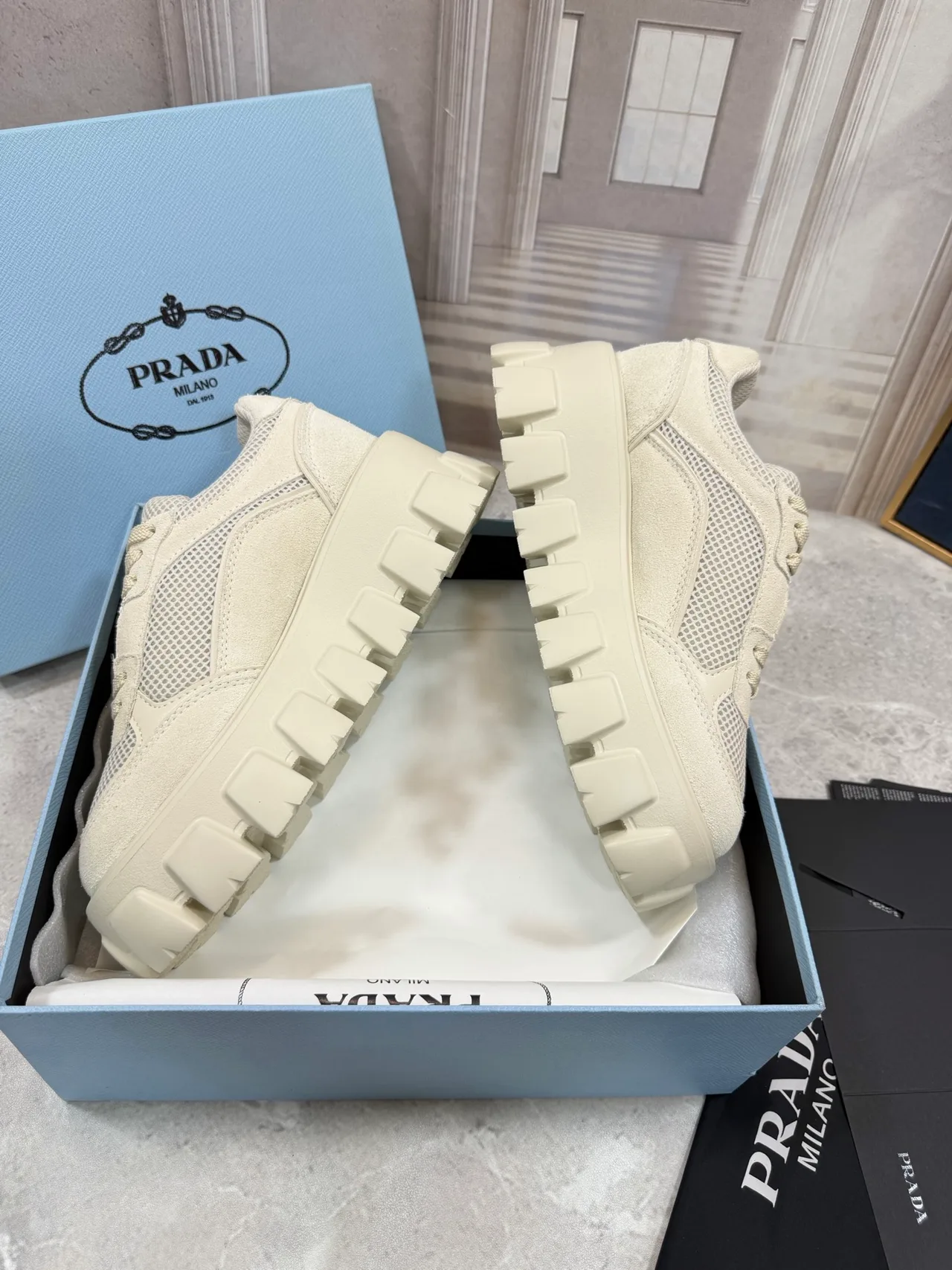 Prada Sneakers in White · view 6