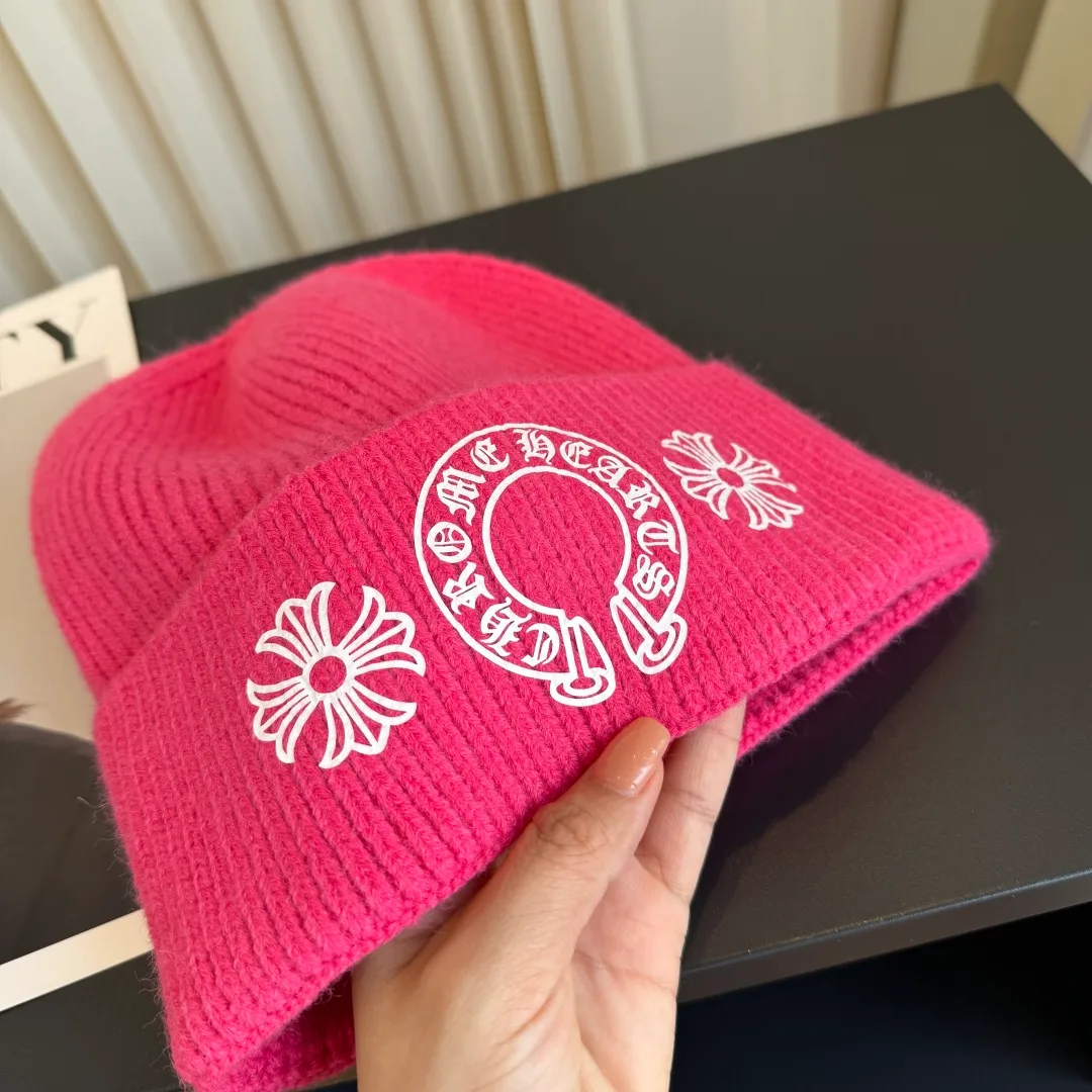 Chrome Hearts Beanie in Pink · view 7