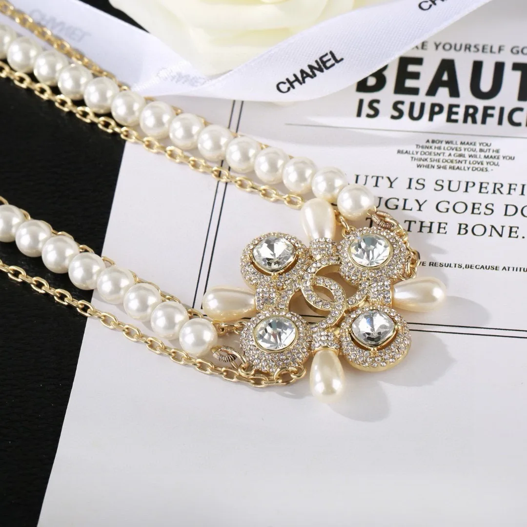 Chanel Chain Belt in White · view 6