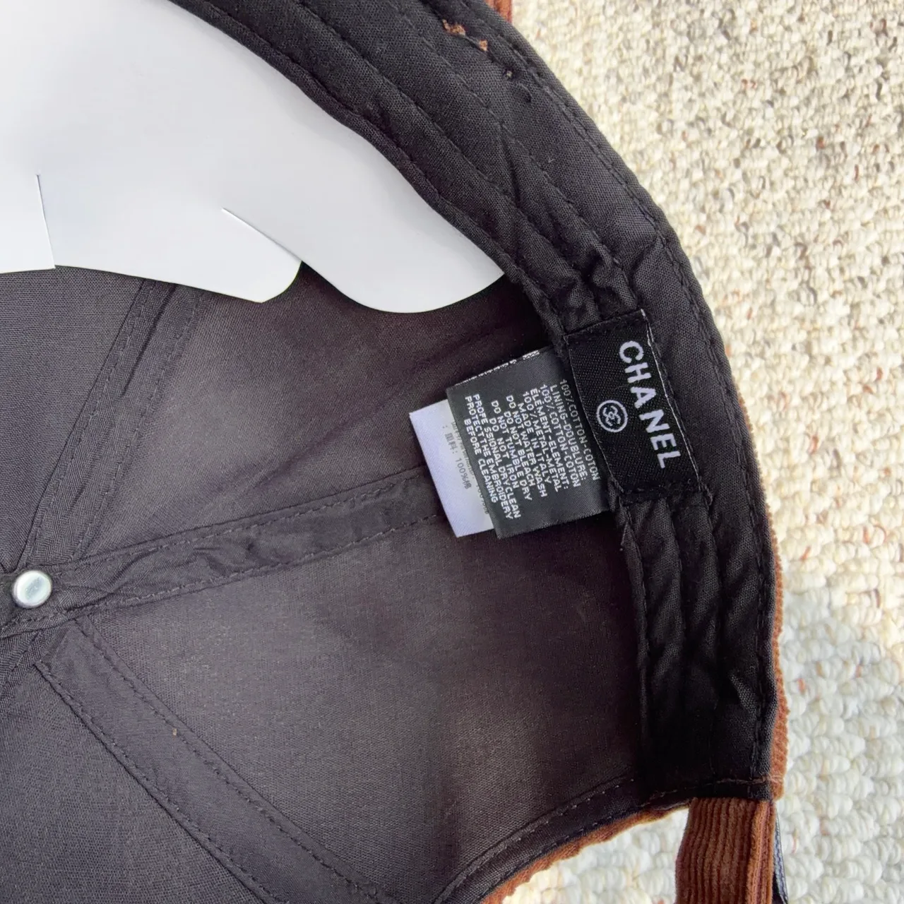 Chanel Baseball Cap in Brown · view 8