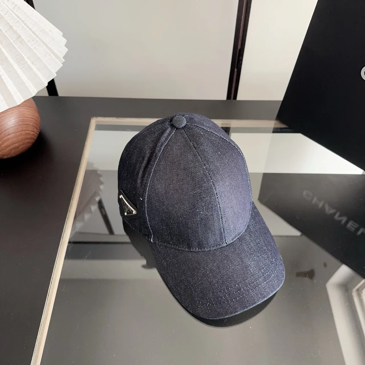 Prada Baseball Cap in Blue · view 1