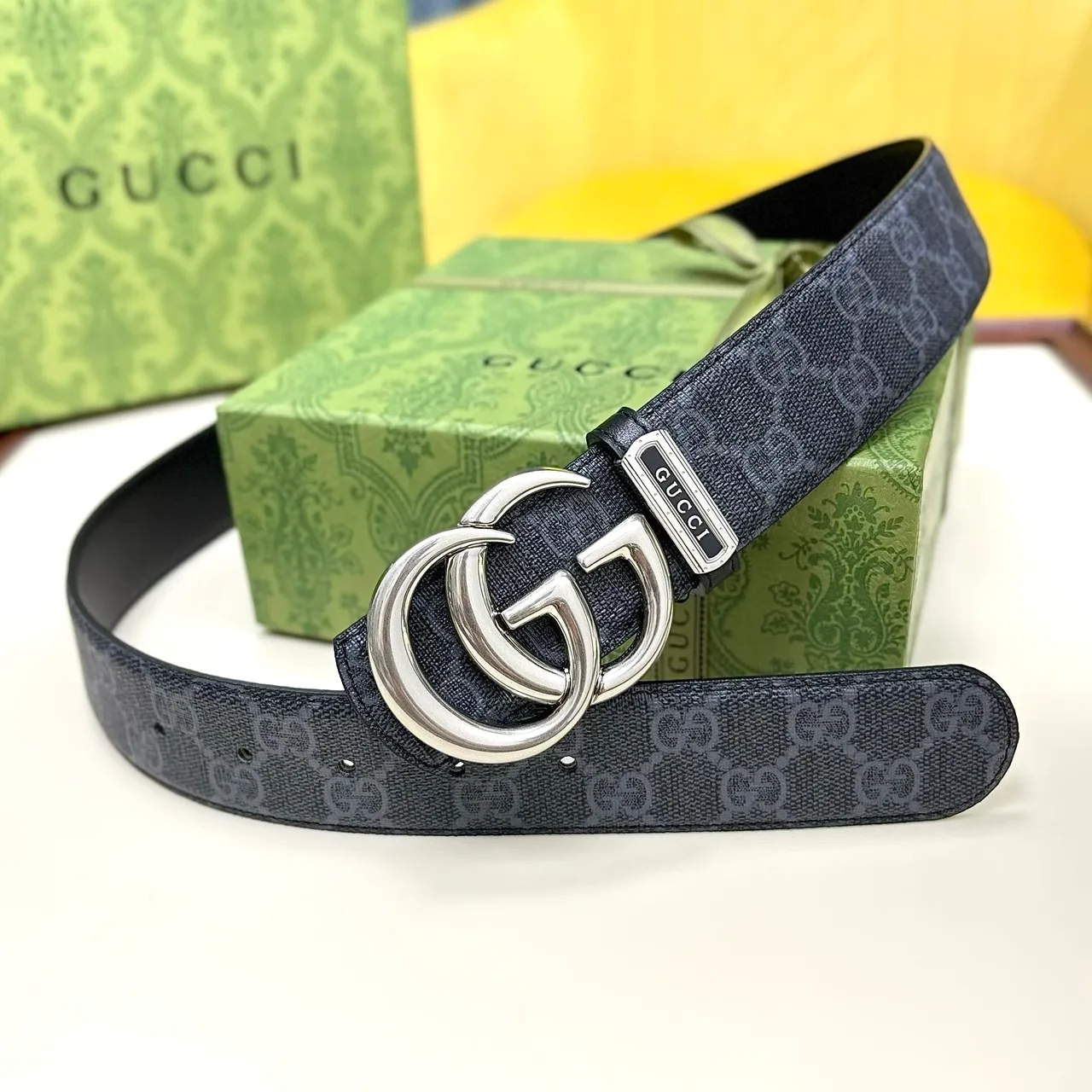 Gucci Belt in Blue · view 2