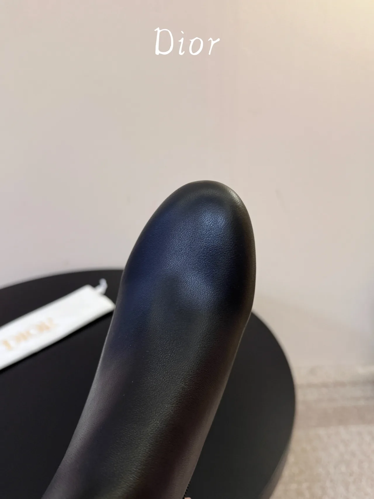 Dior Cowhide Glossy Ankle Boots in Black · view 7
