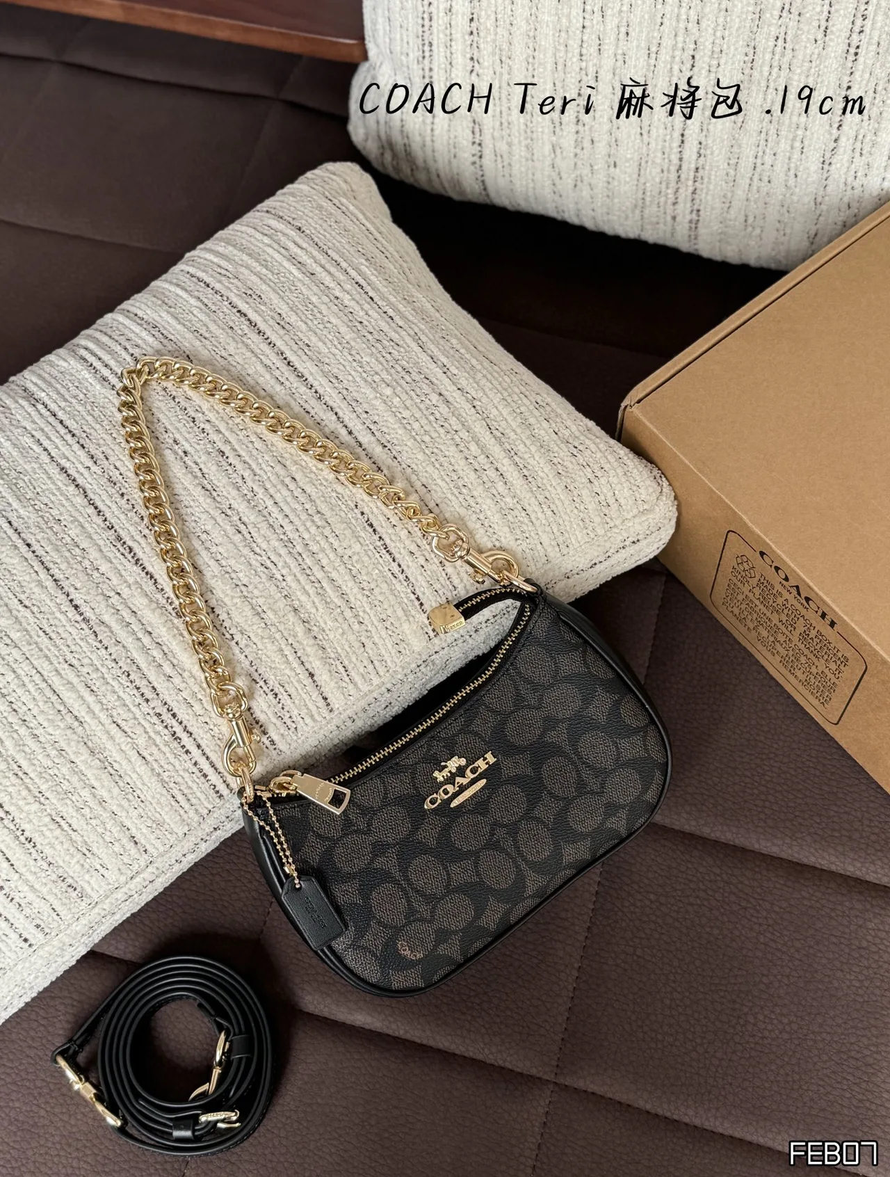 Coach Hobo Bag in Black · view 1