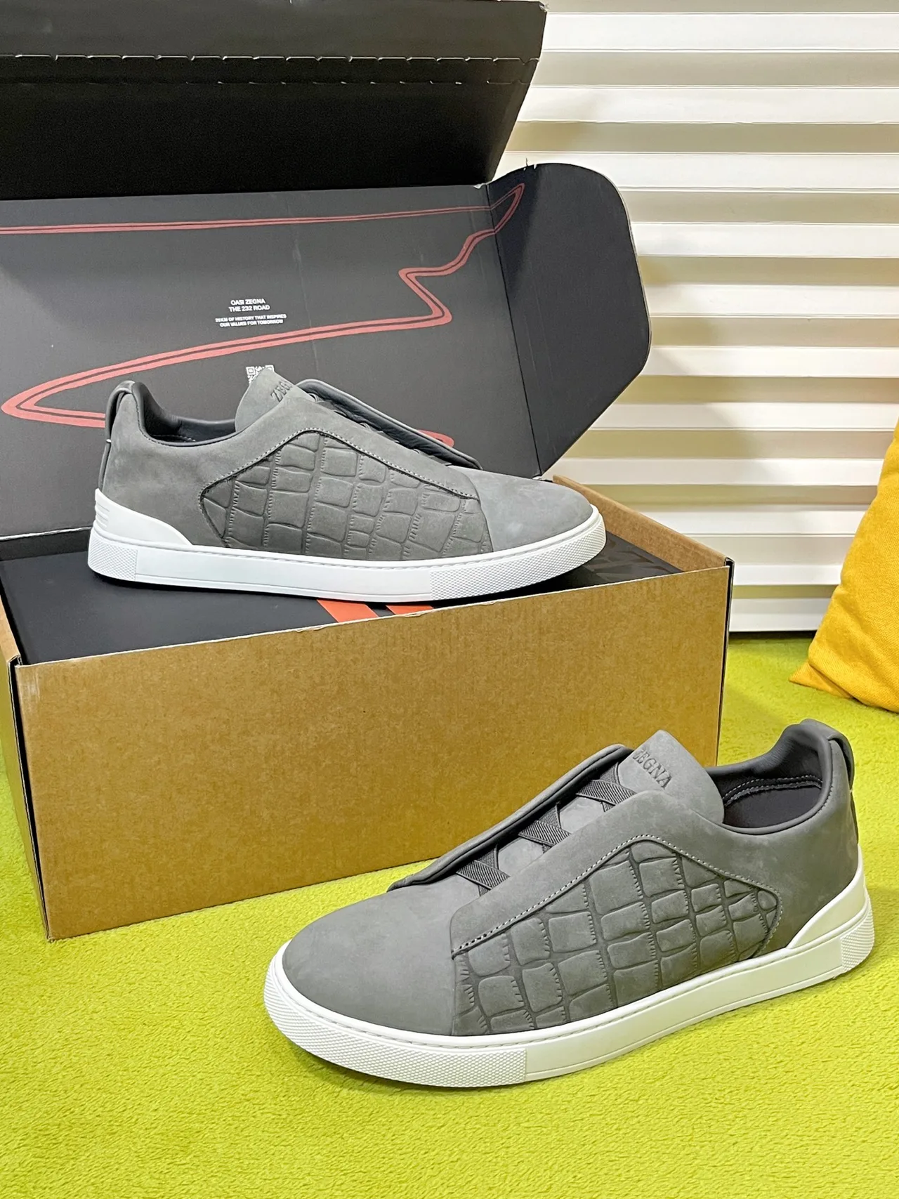 Zegna Sneakers in Grey · view 4