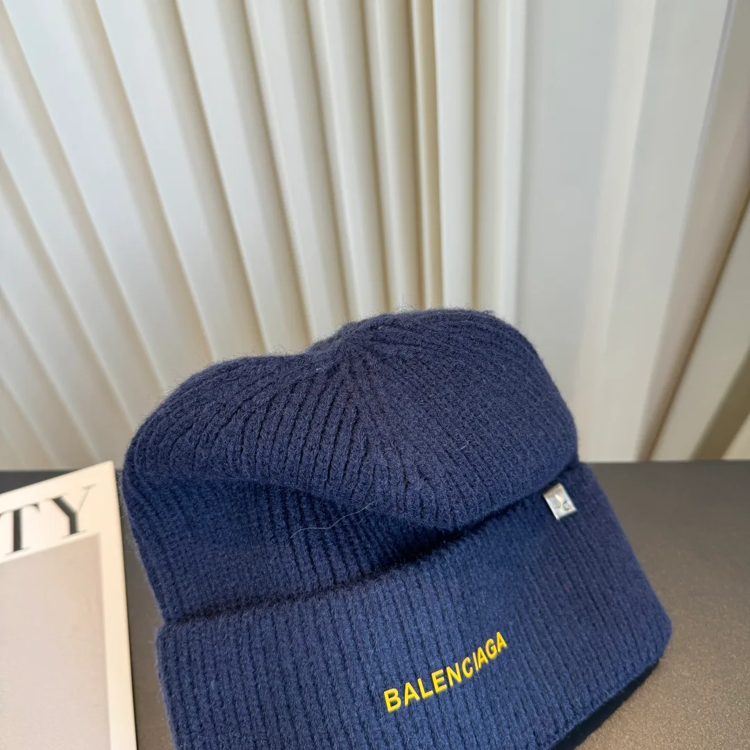 Balenciaga Beanie in Blue · view 7