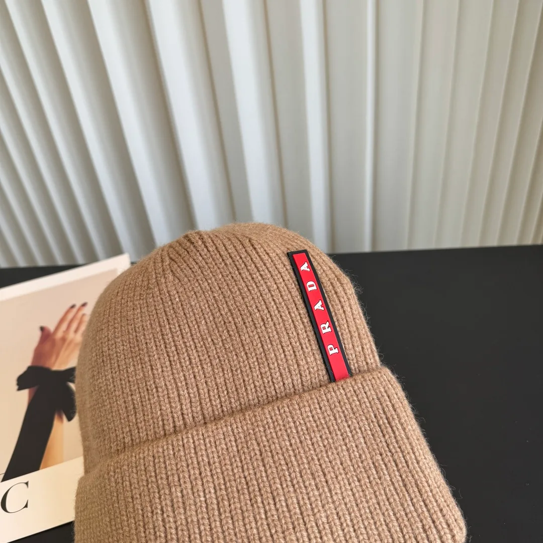 Prada Beanie in Tan · view 6