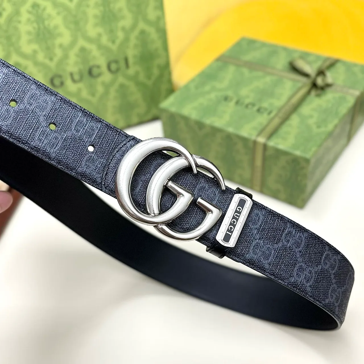 Gucci Belt in Blue · view 4