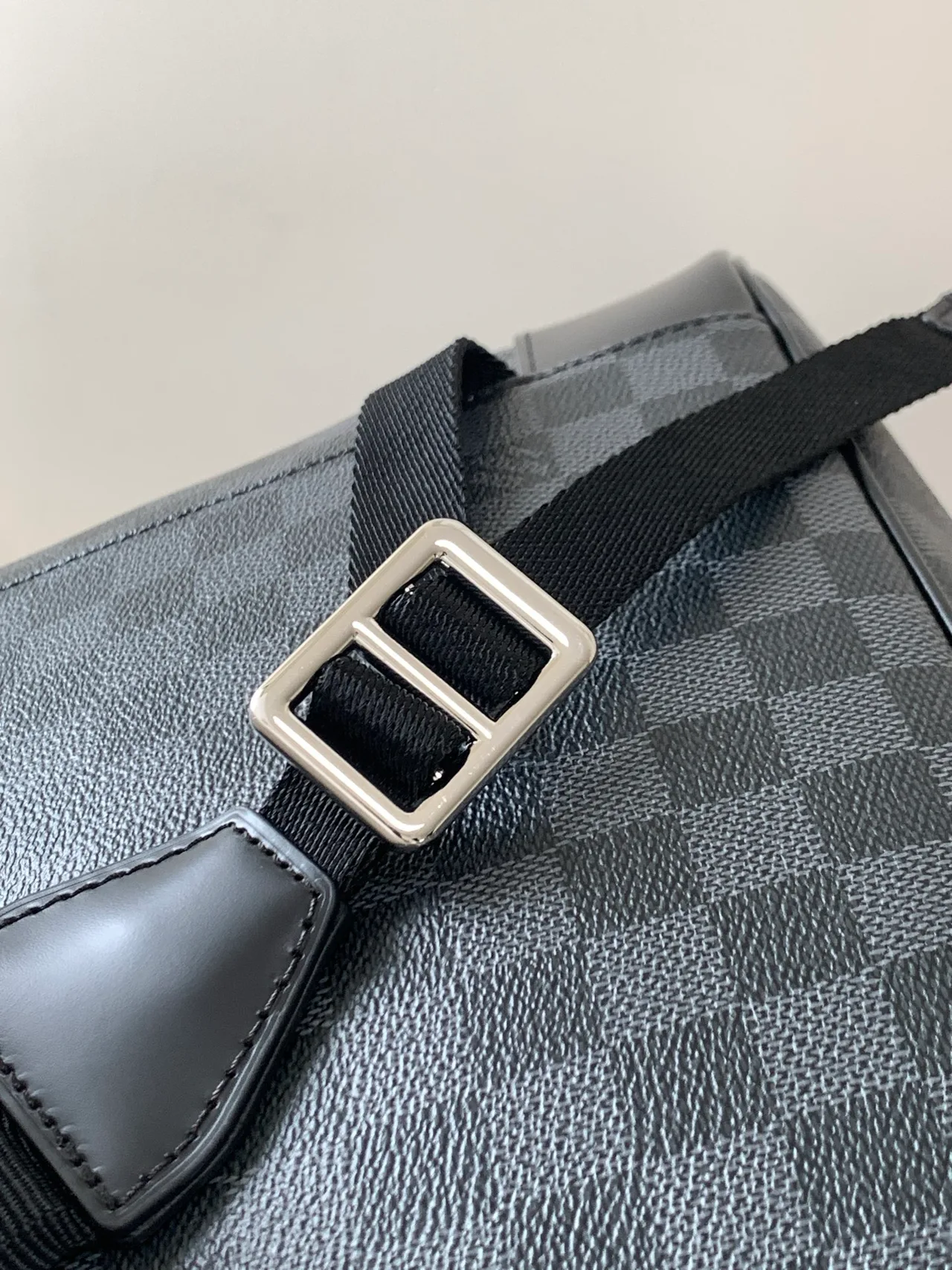 Louis Vuitton Check Backpack in Grey · view 6