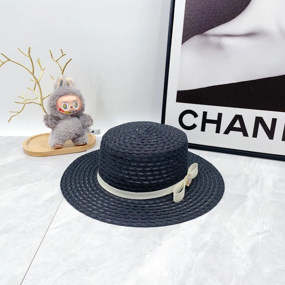 Chanel Boater Hat in Black · view 7