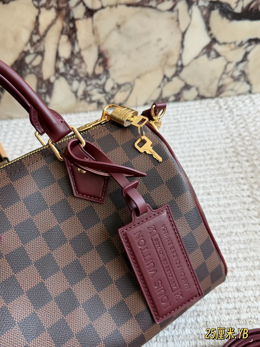 Louis Vuitton Speedy 30 Pillow Handbag in Brown · view 8
